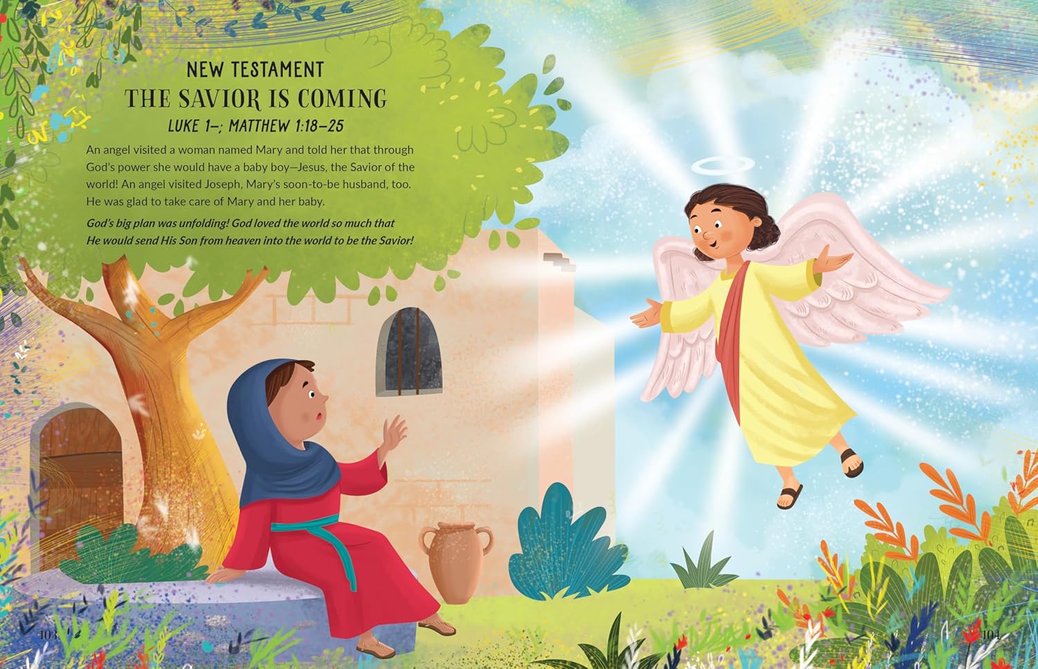 Be Kind Bible Story Book: 100 Bible Stories About Kindness and Compassion