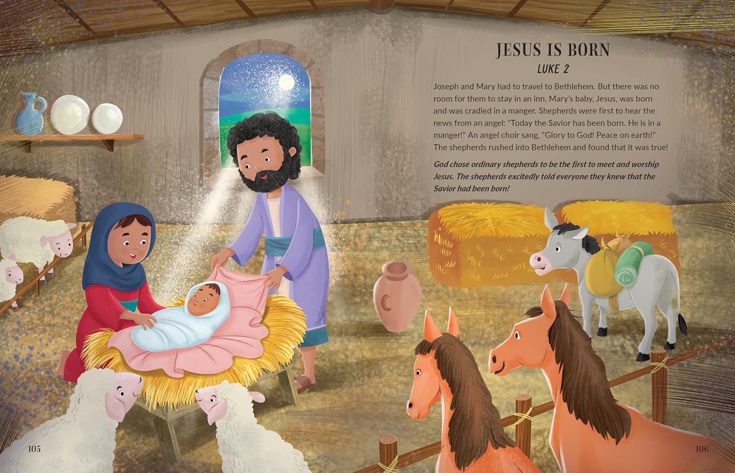 Be Kind Bible Story Book: 100 Bible Stories About Kindness and Compassion