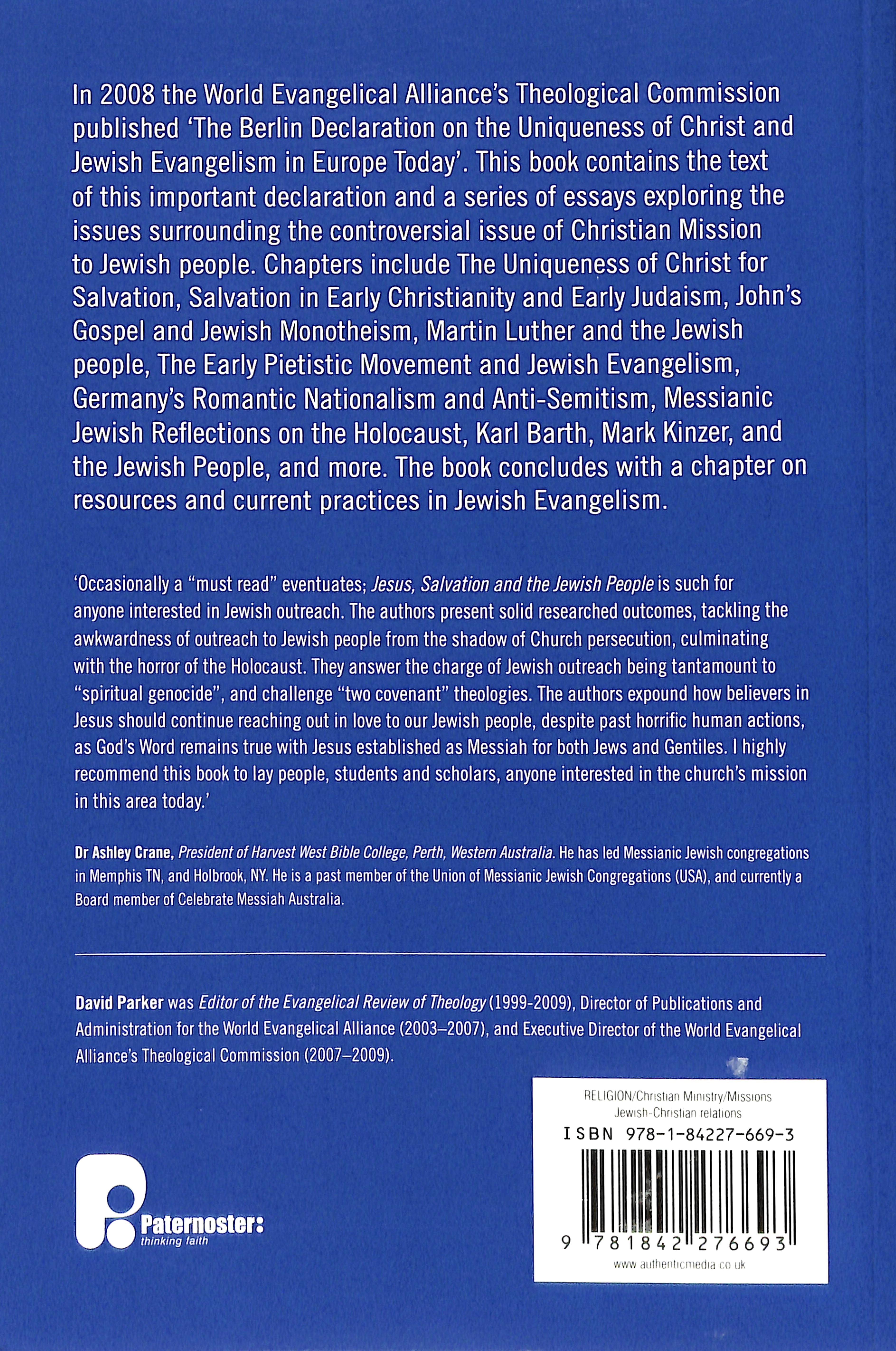Jesus, Salvation and the Jewish People