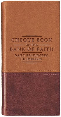 Cheque Book of the Bank of Faith (Tan/Burgundy) (Christian Heritage Series)