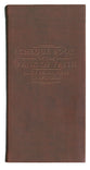 Cheque Book of the Bank of Faith (Burgundy)