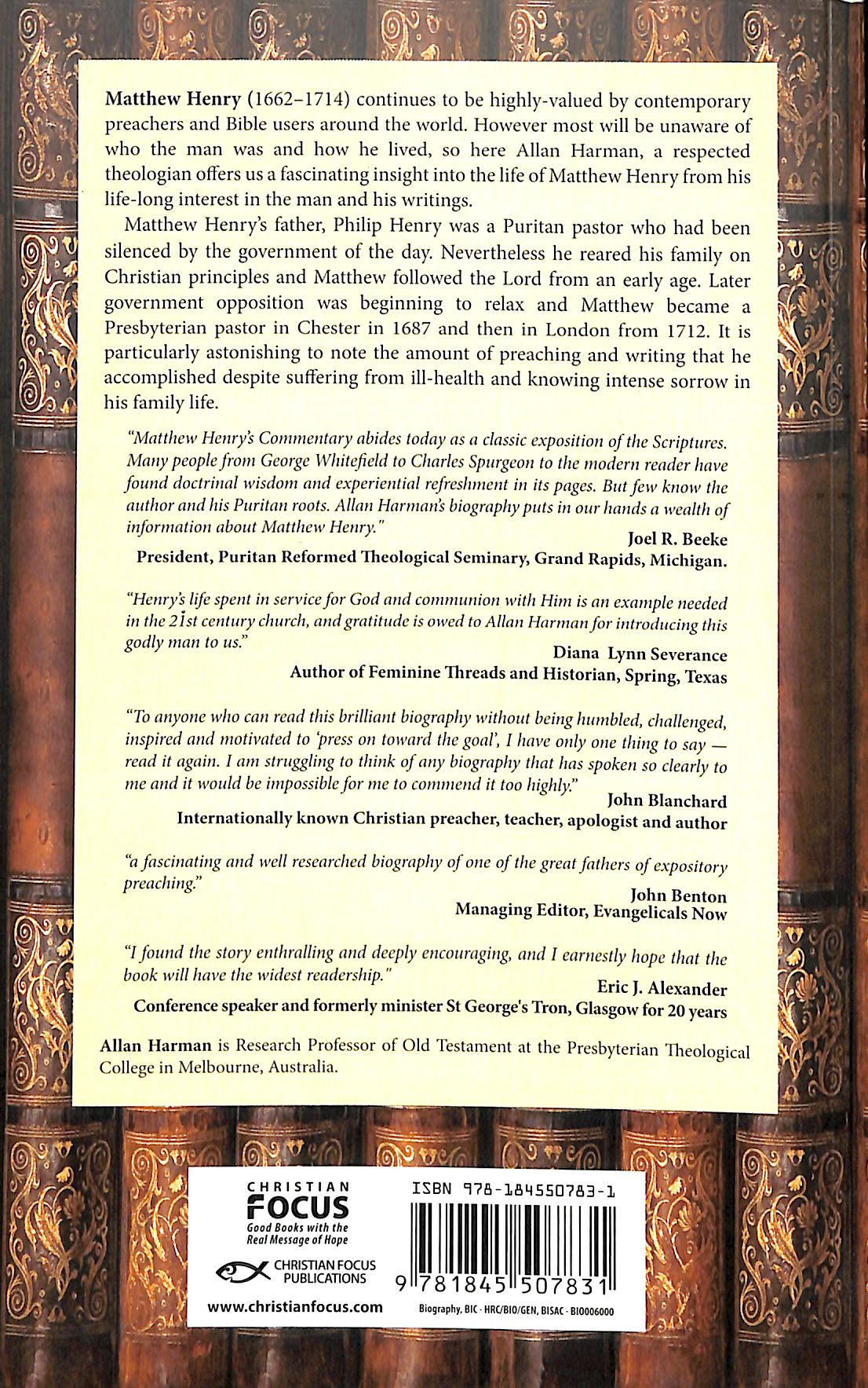 Matthew Henry: His Life and Influence