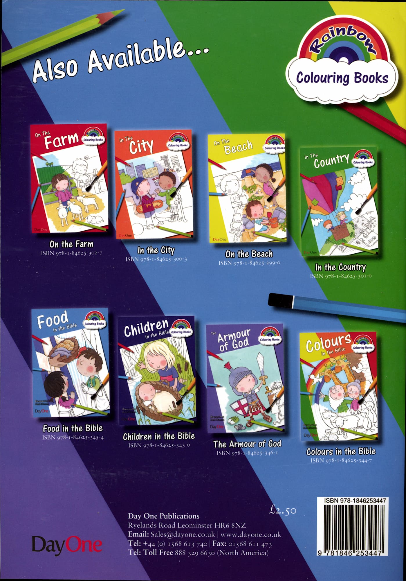 Colours in the Bible (Rainbow Colouring Book Series)