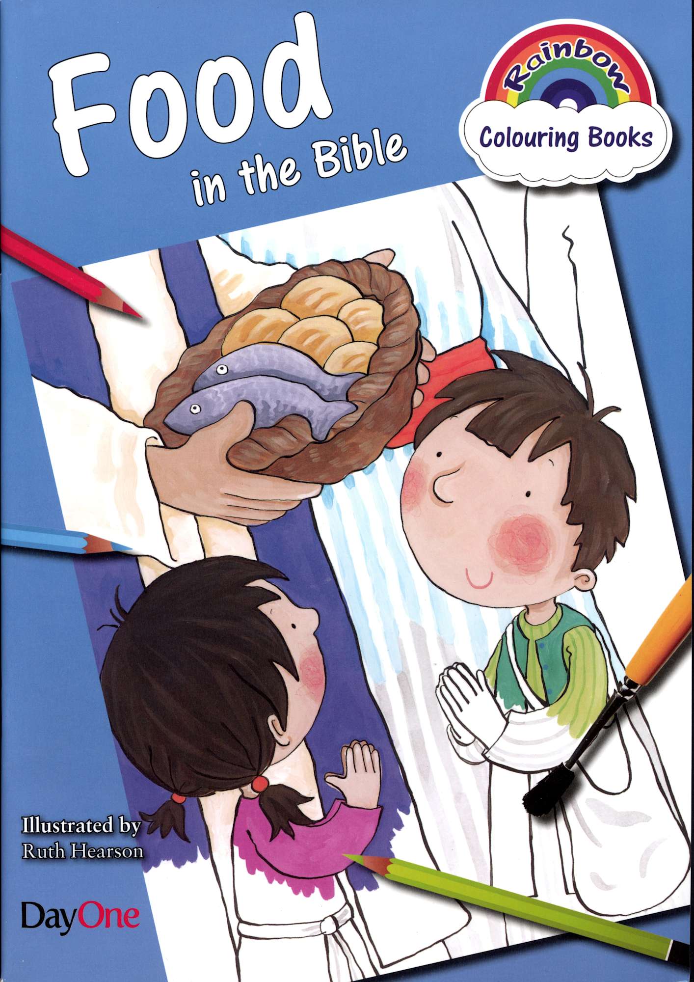 Food in the Bible (Rainbow Colouring Book Series)