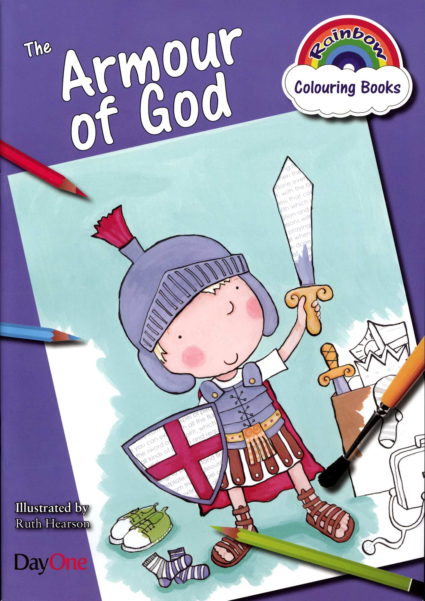 The Armour of God (Rainbow Colouring Book Series)
