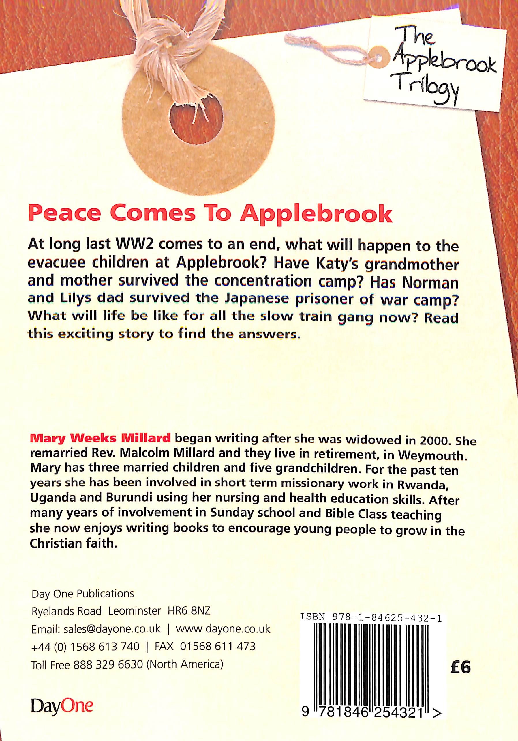 Peace Comes to Applebrook (#03 in The Applebrook Trilogy Series)