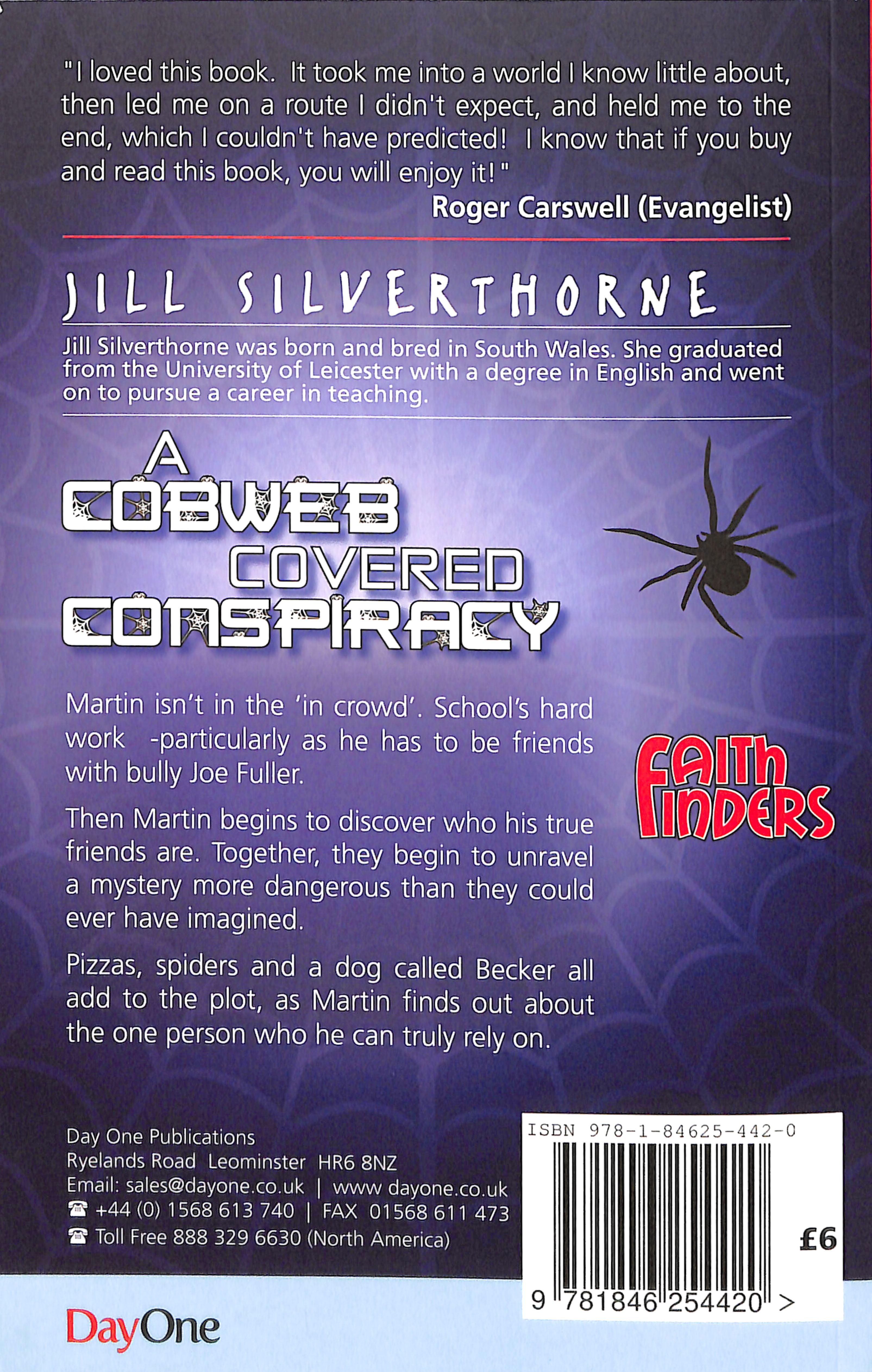 A Cobweb Covered Conspiracy (Faith Finders Series)
