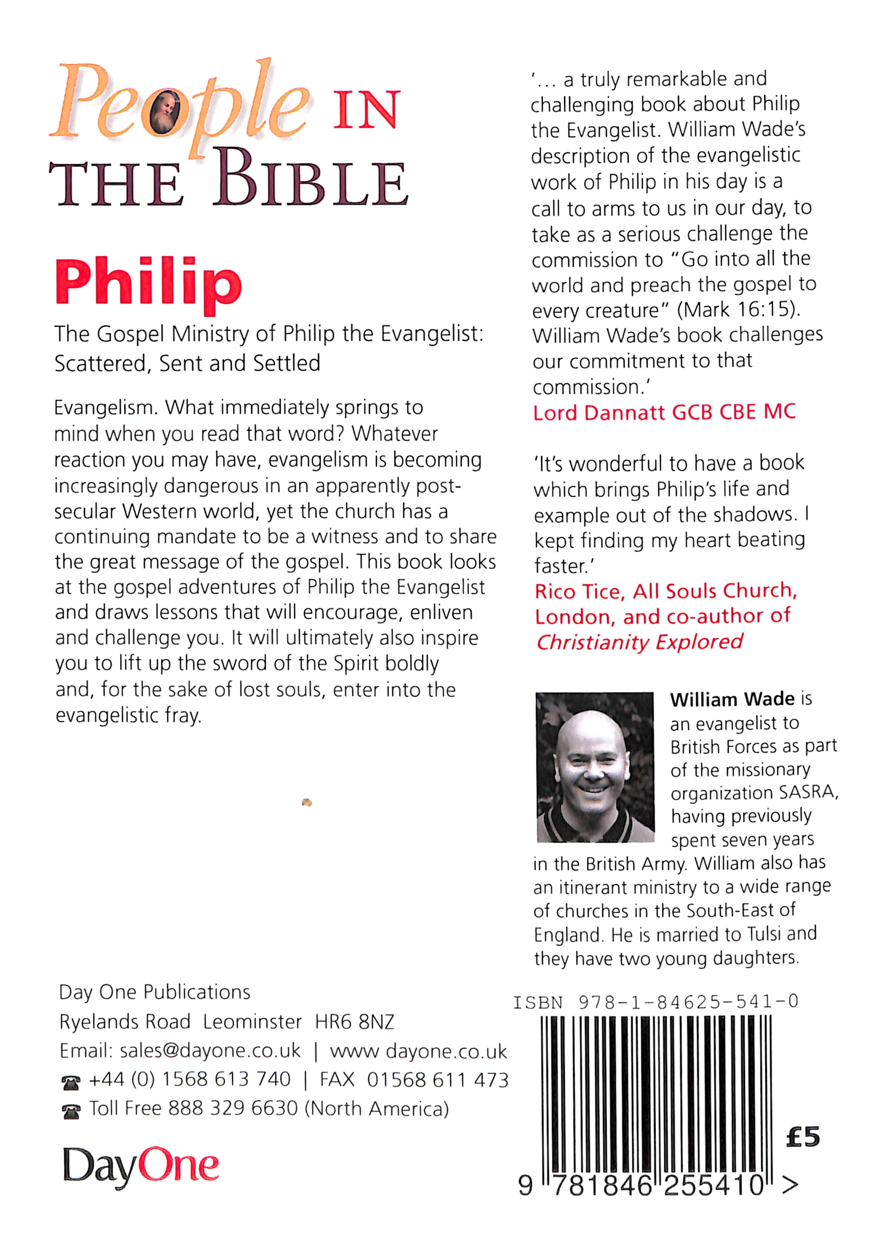 Philip - Scattered, Sent and Settled (People In The Bible Series)