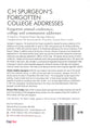 C H Spurgeon's Forgotten College Addresses (Volume 2) (Spurgeon Forgotten Treasures Series)