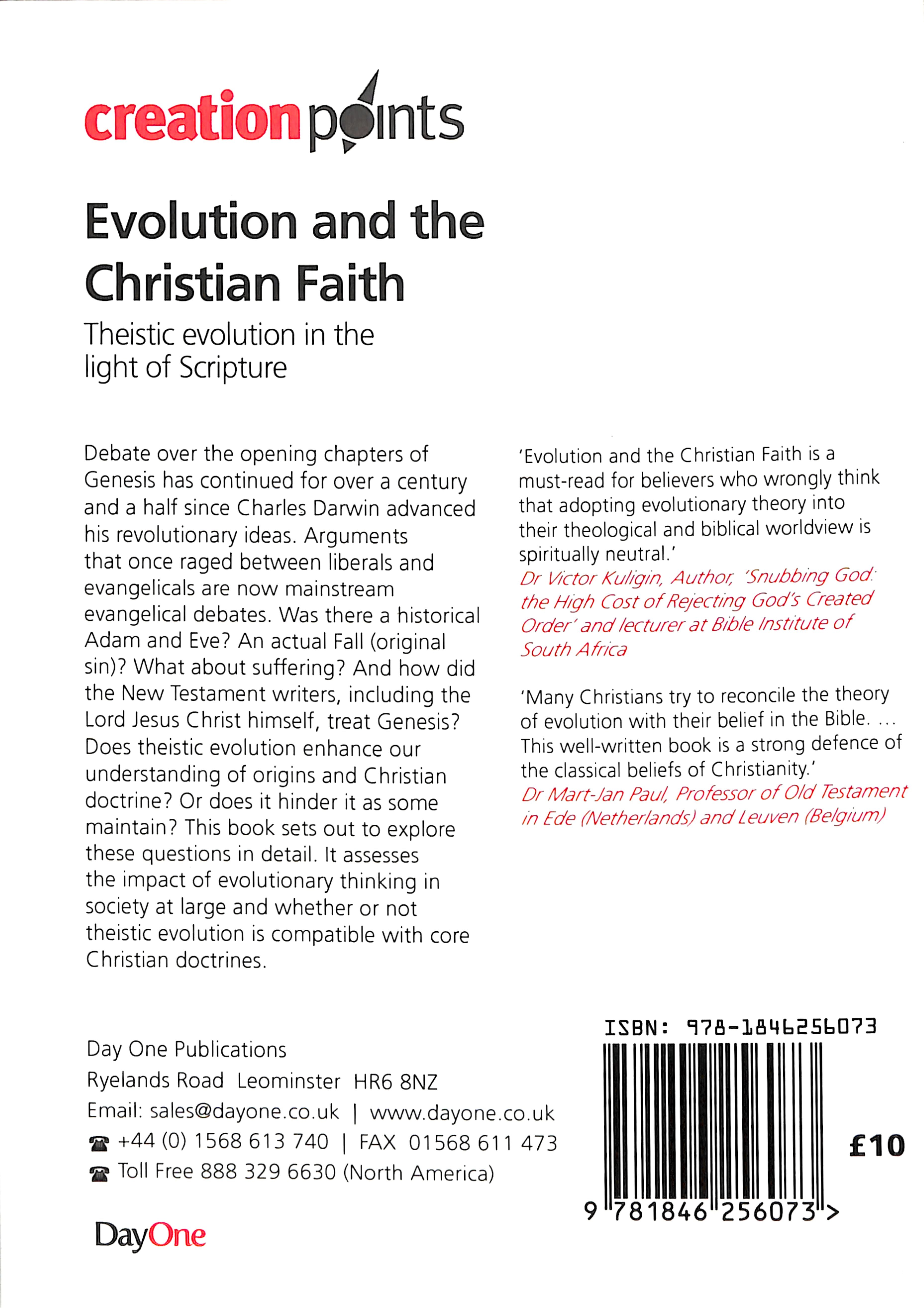 Cpoints: Evolution and the Christian Faith: Theistic Evolution in the Light of Scripture