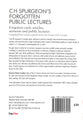 C H Spurgeon's Forgotten Public Lectures (Spurgeon Forgotten Treasures Series)