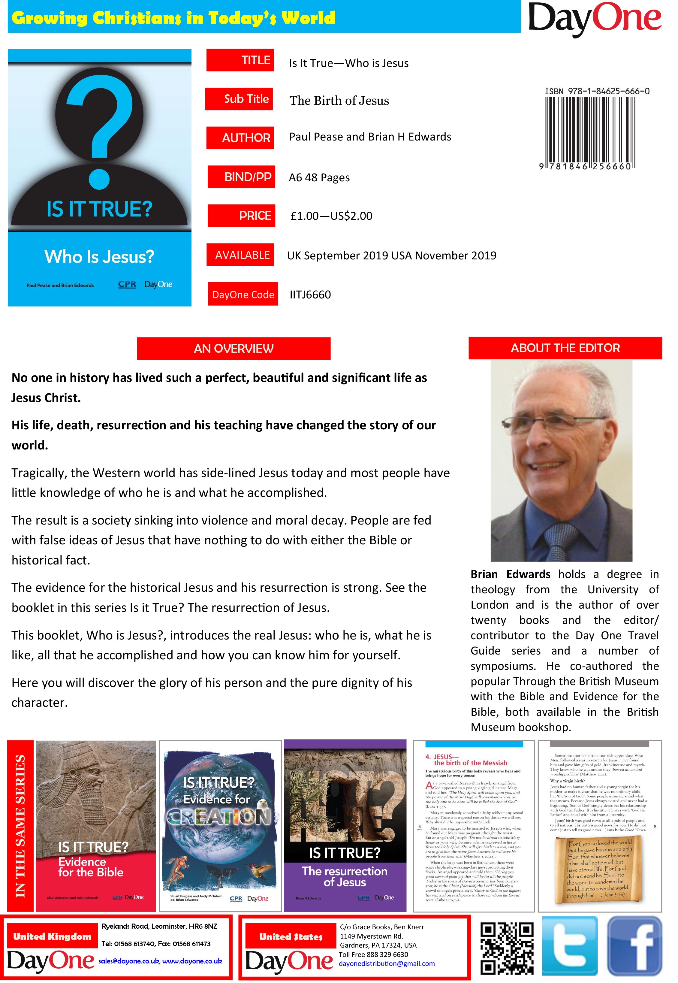 Who is Jesus? (Is It True? Series)