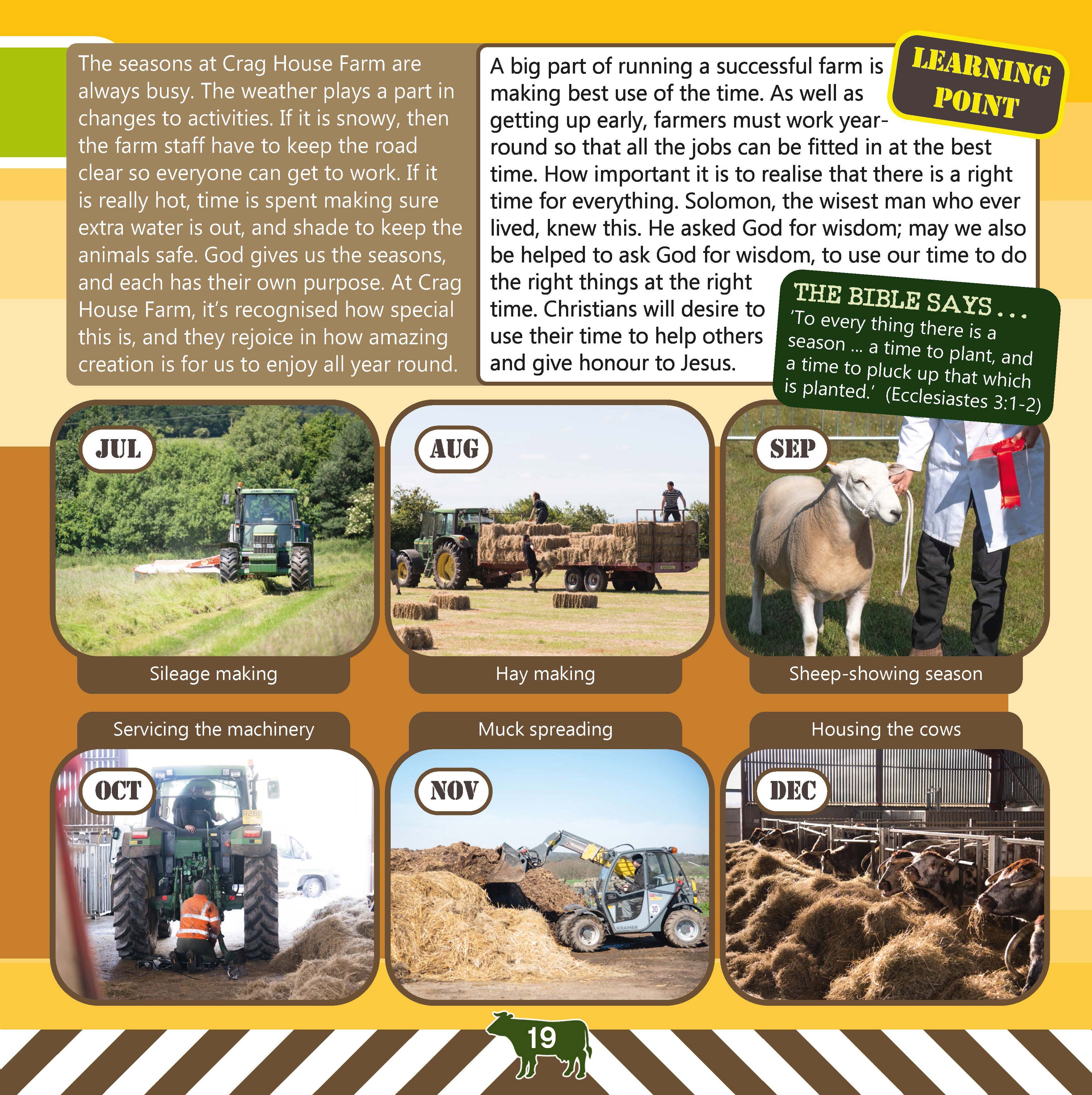 Farm School: Learning About Life, God and the Bible Through the World of Farming