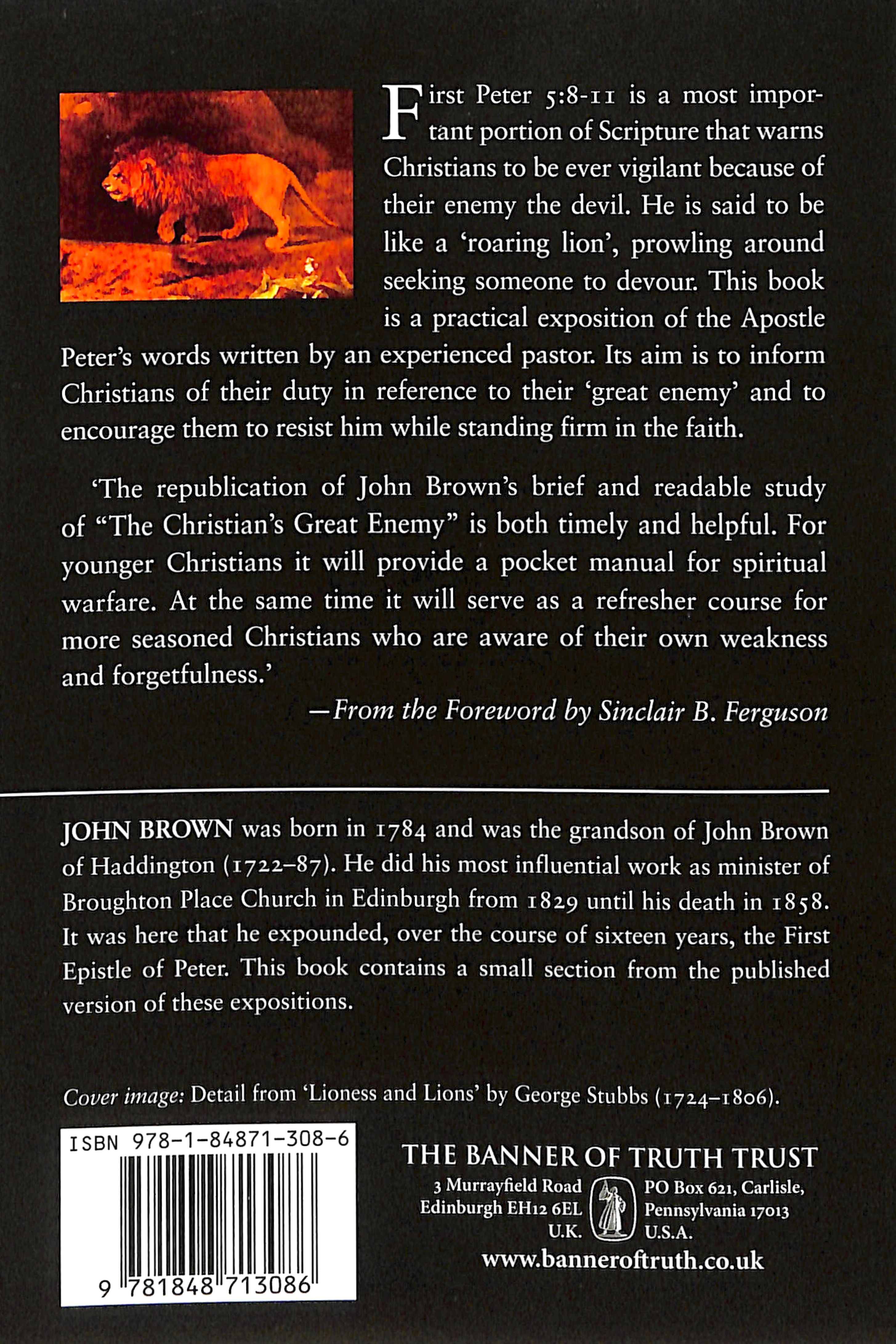 The Christian's Great Enemy: A Practical Exposition of 1 Peter 5:8-11