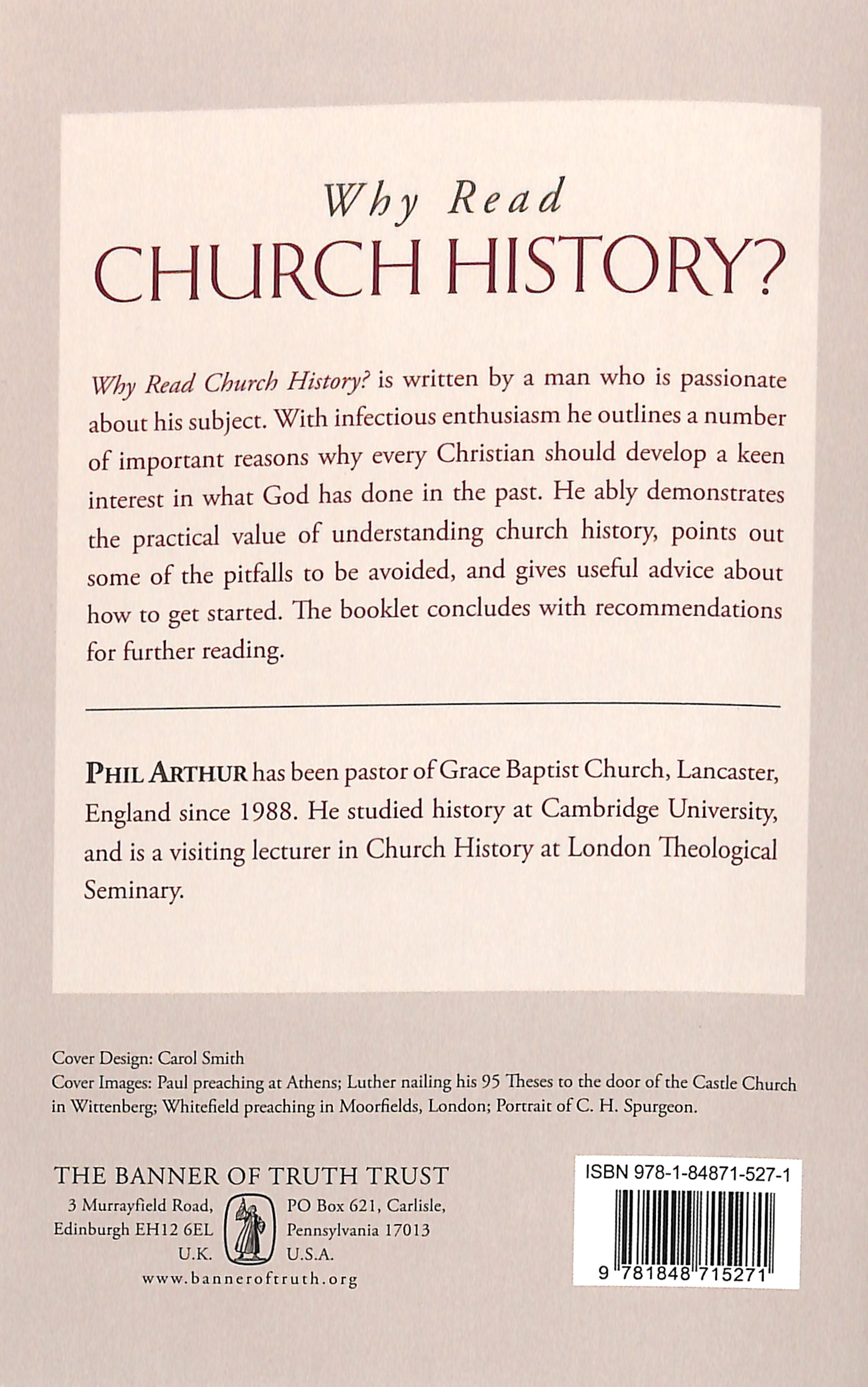 Booklet Why Read Church History?