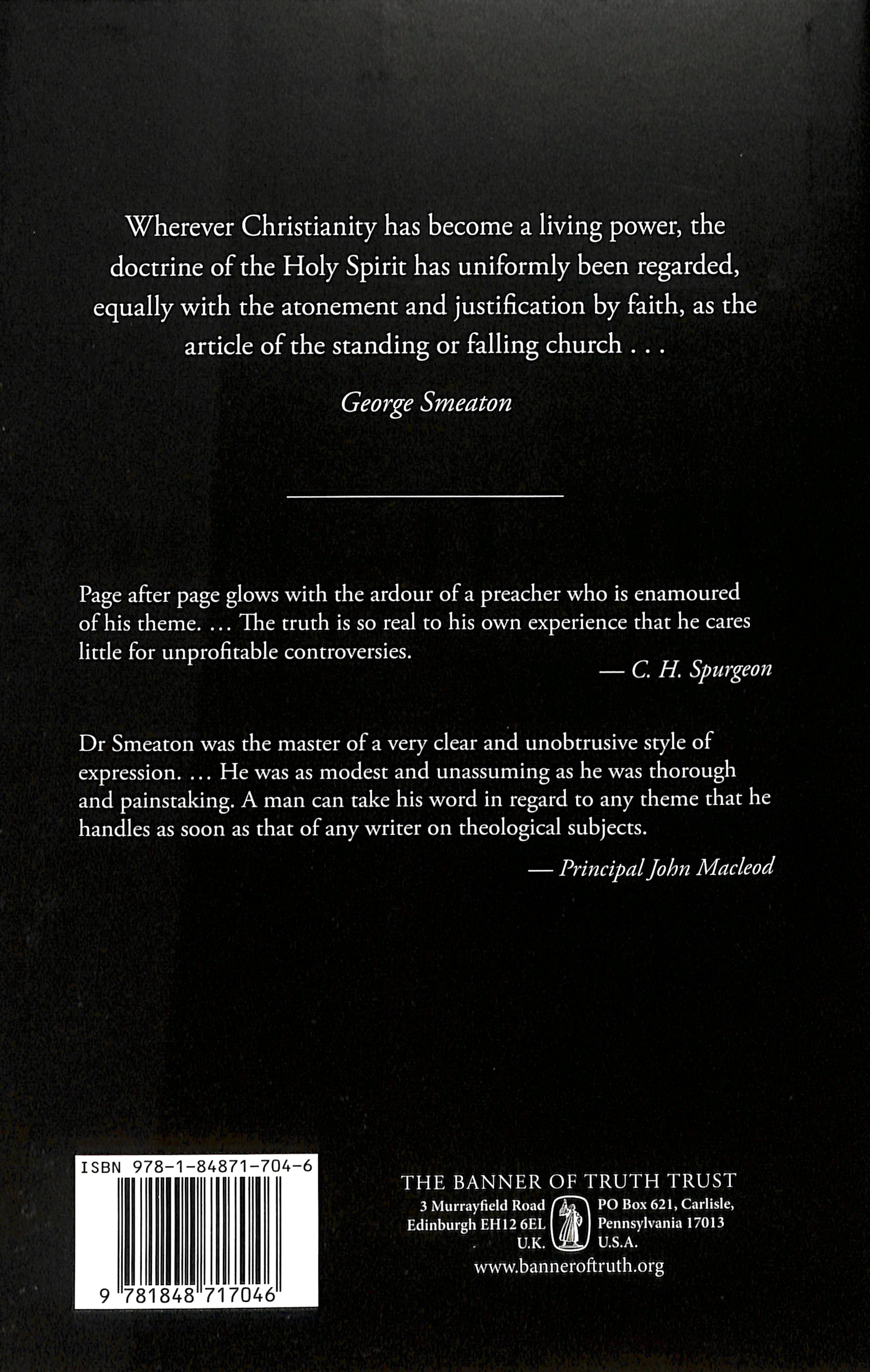 The Doctrine of the Holy Spirit