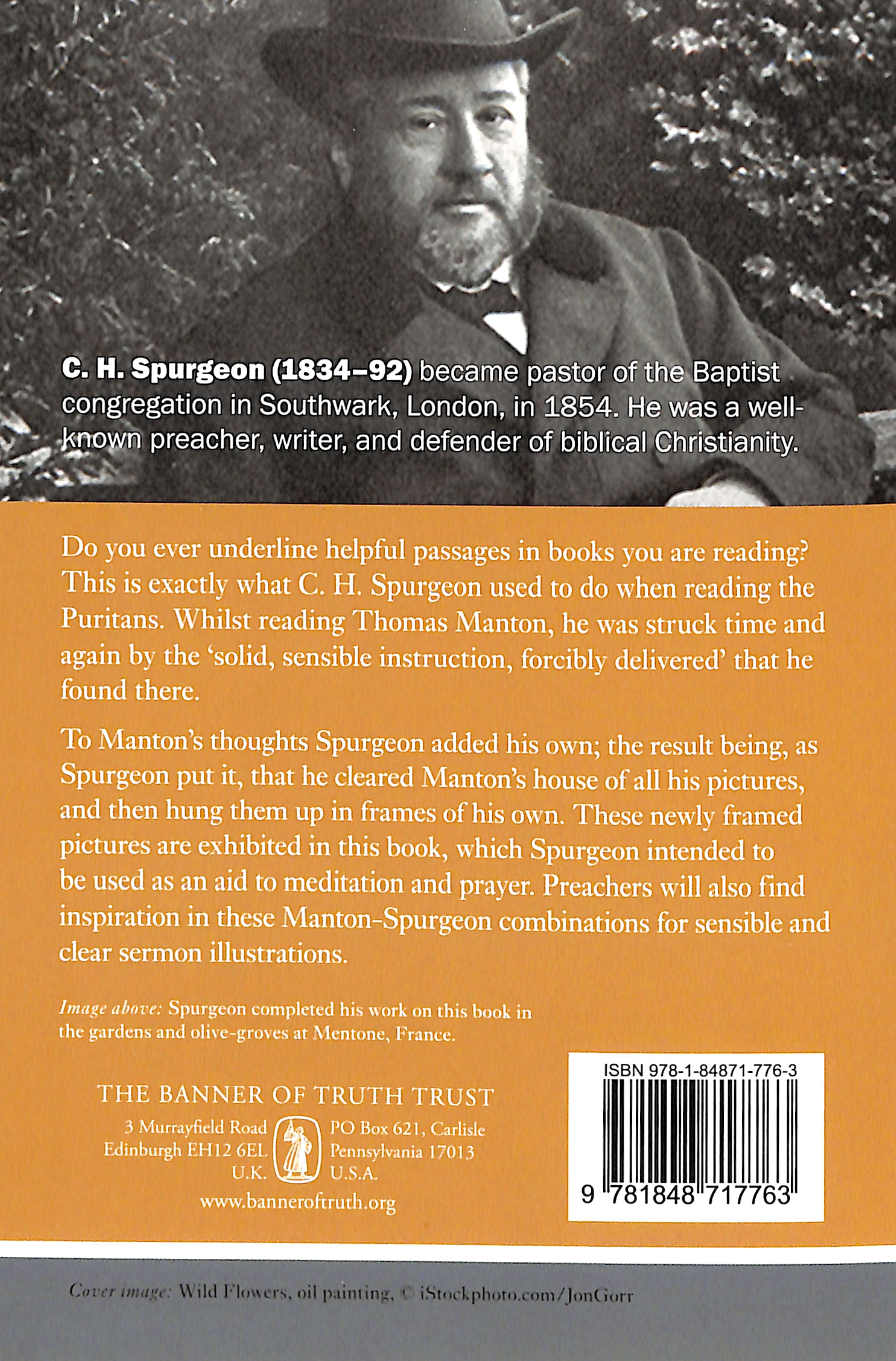 Flowers From a Puritan's Garden: Illustrations and Meditations (Puritan Paperbacks Series)