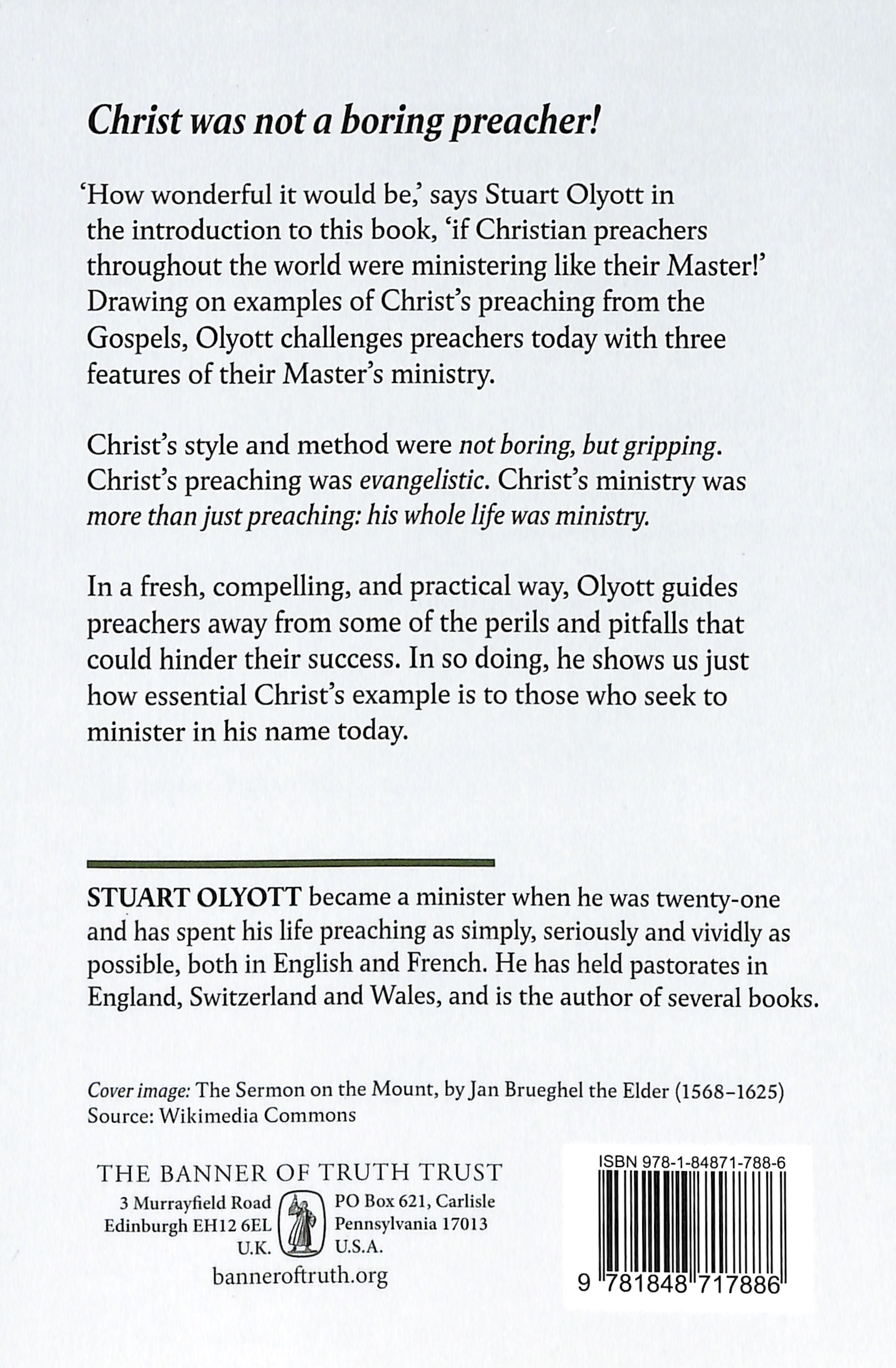 Ministering Like the Master: Three Messages For Today's Preachers