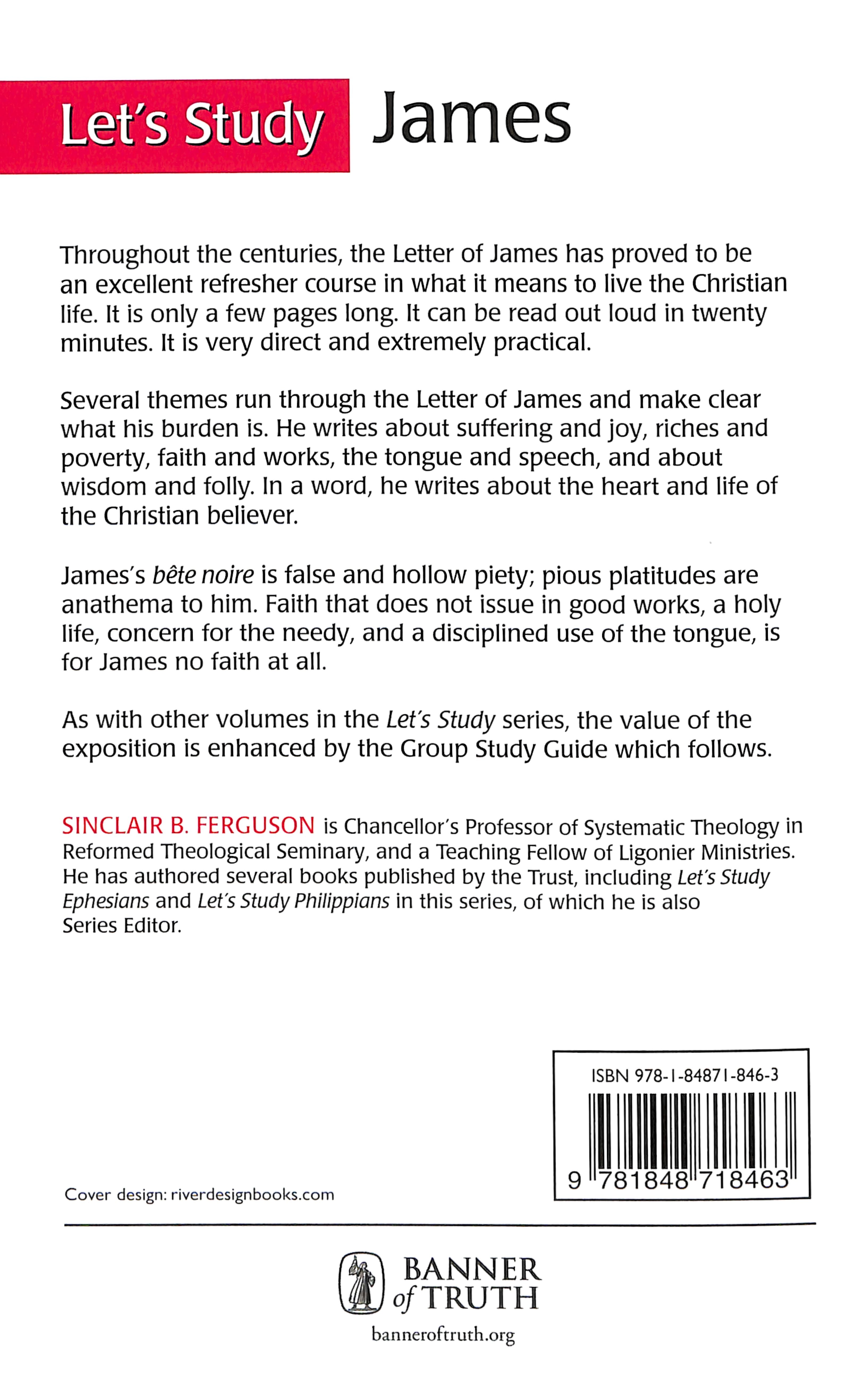 James (Let's Study (Banner Of Truth) Series)