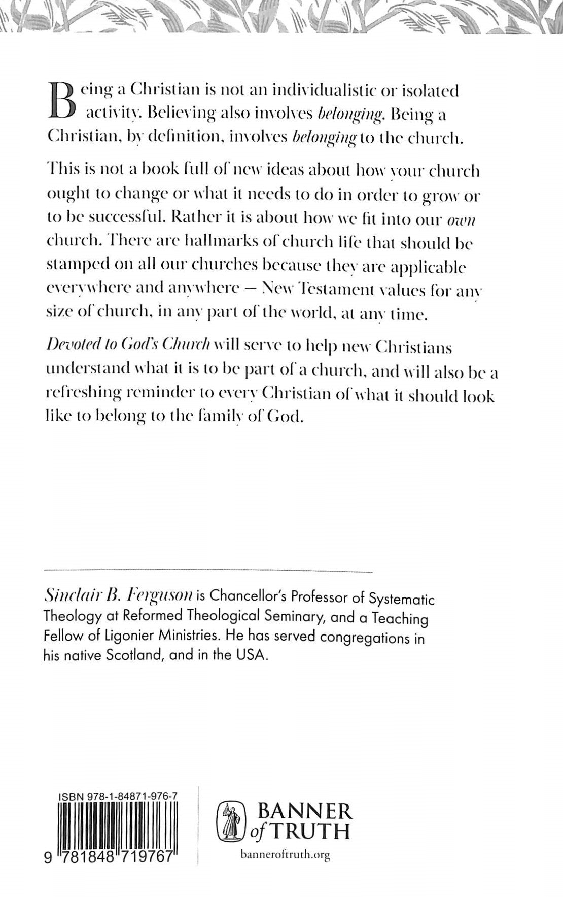 Devoted to God's Church: Core Values For Christian Fellowship
