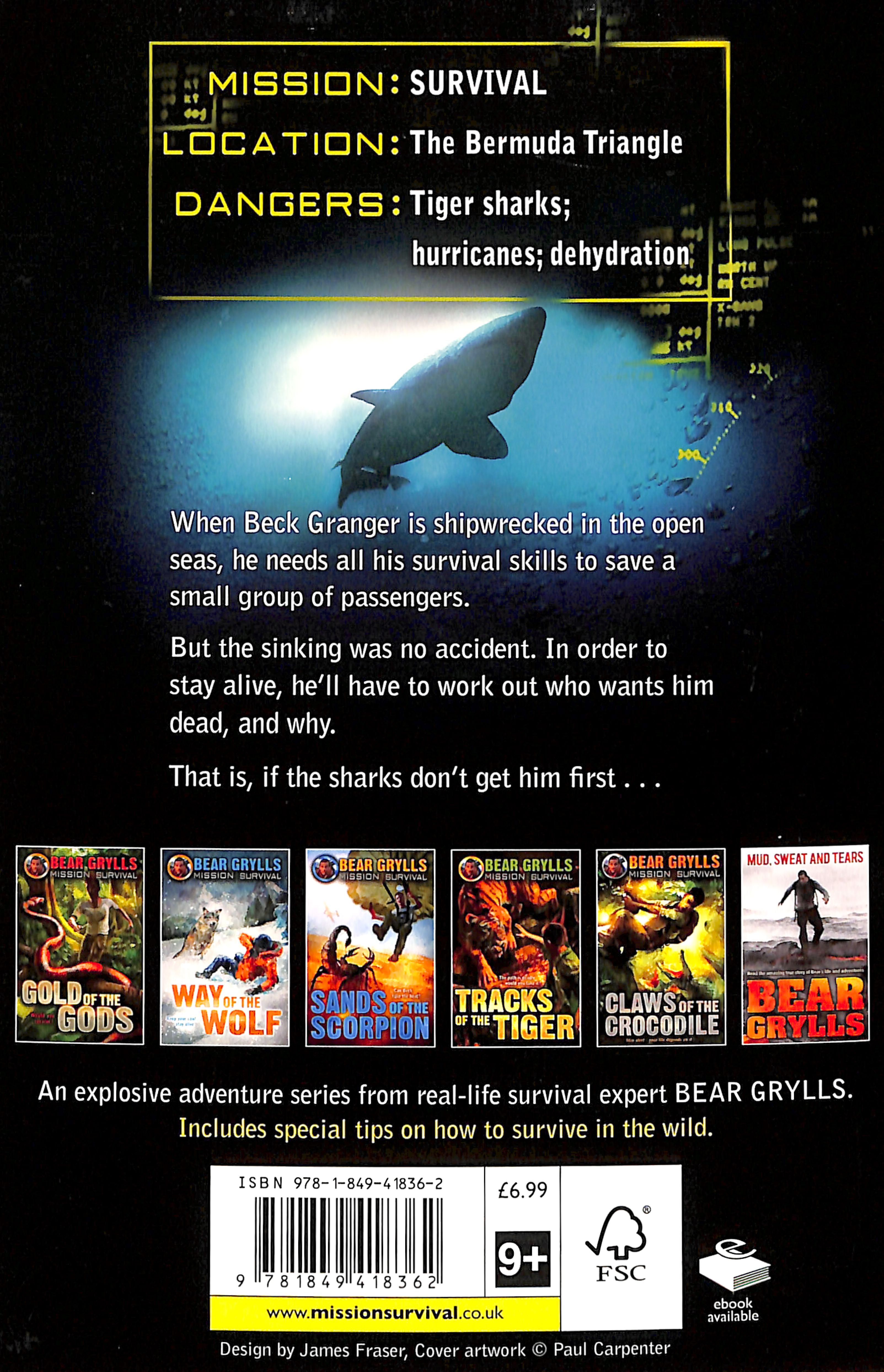 Strike of the Shark (#06 in Mission Survival Series)