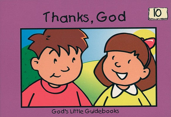 Thanks God (#10 in God's Little Guidebooks Series)