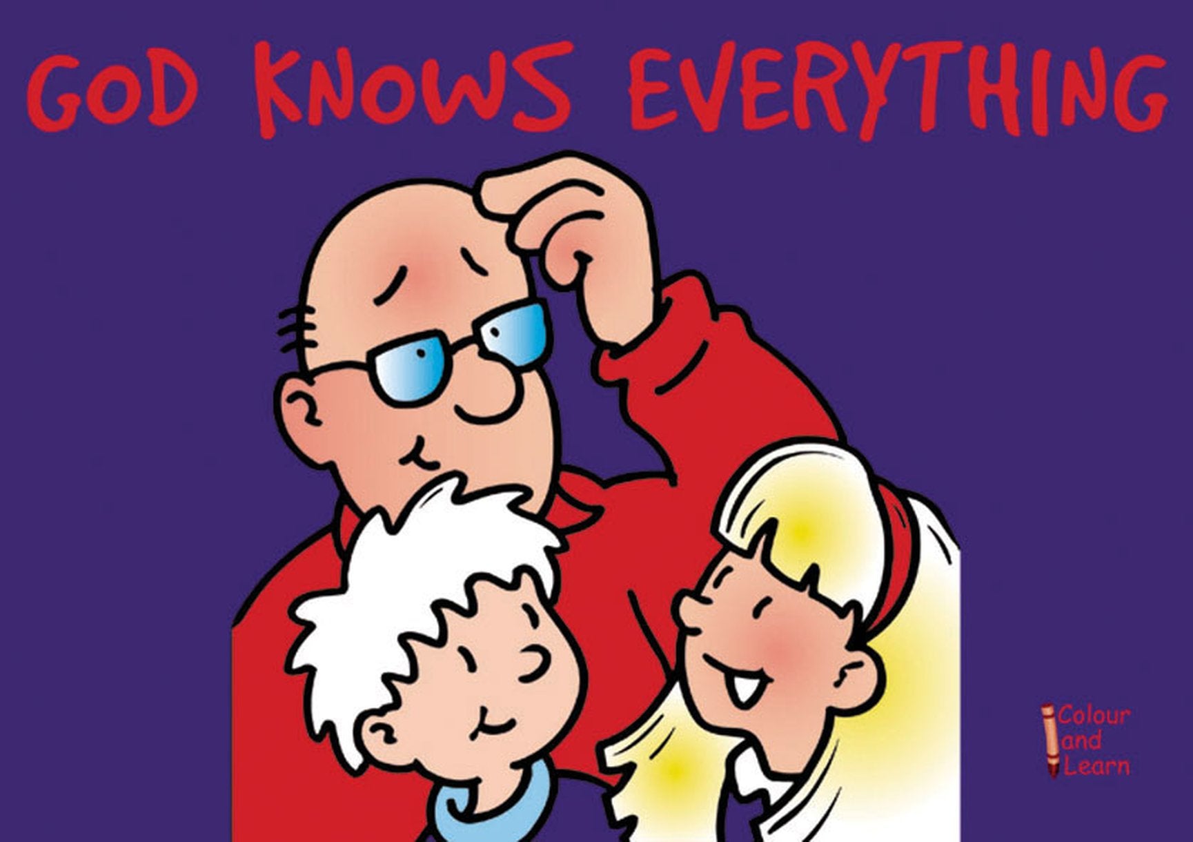 God Knows Everything (Learn About God And Colouring Series)