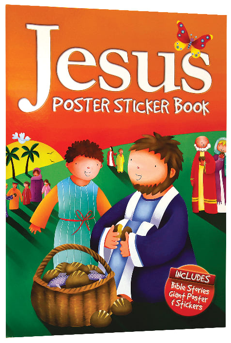 Jesus Poster Sticker Book