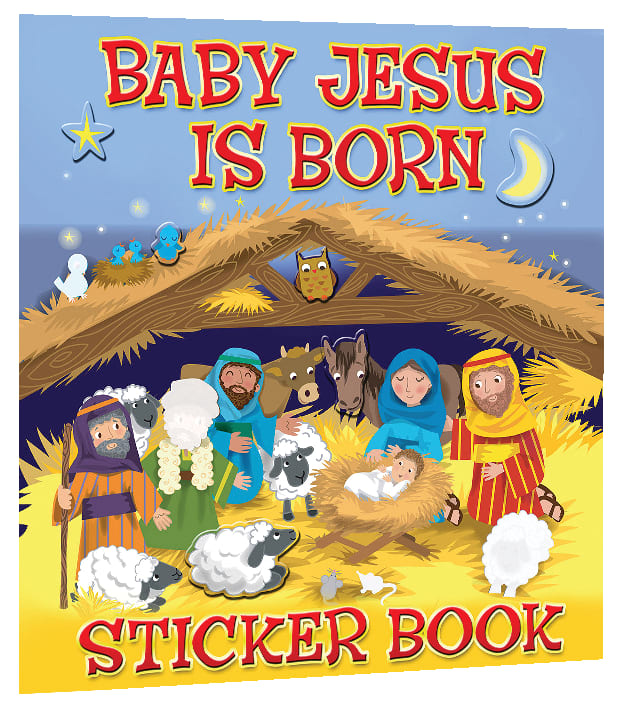 Baby Jesus is Born Sticker Book