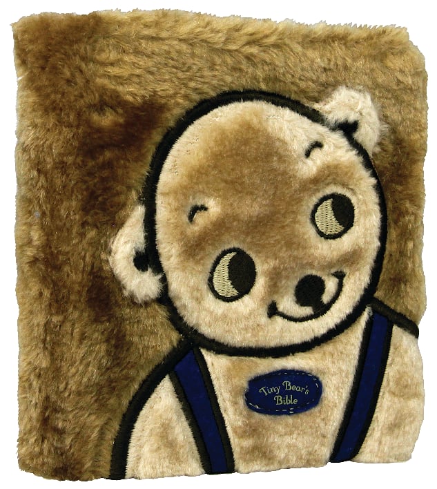 Tiny Bear's Bible (Faux Fur) (Blue)