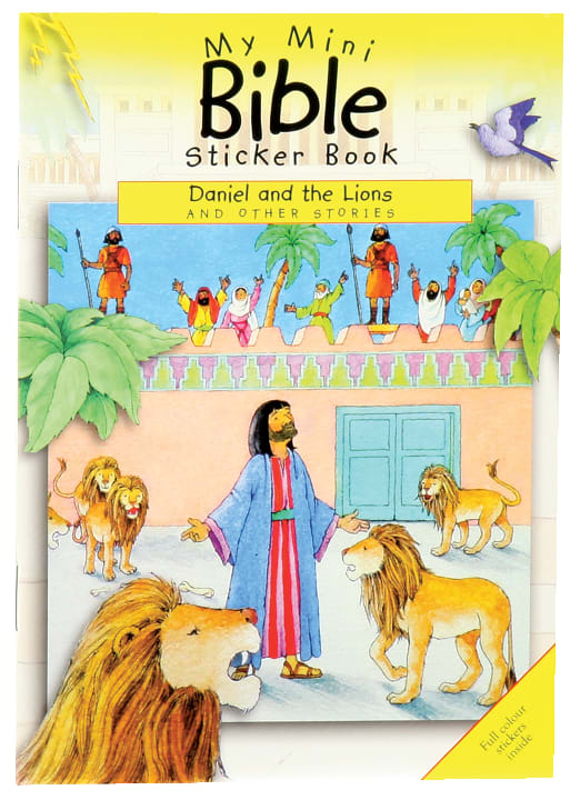 My Mini Bible Sticker Book: Daniel and the Lions