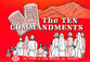 Ten Commandments Colouring Book (#07 in Outline Texts For Colouring Series)