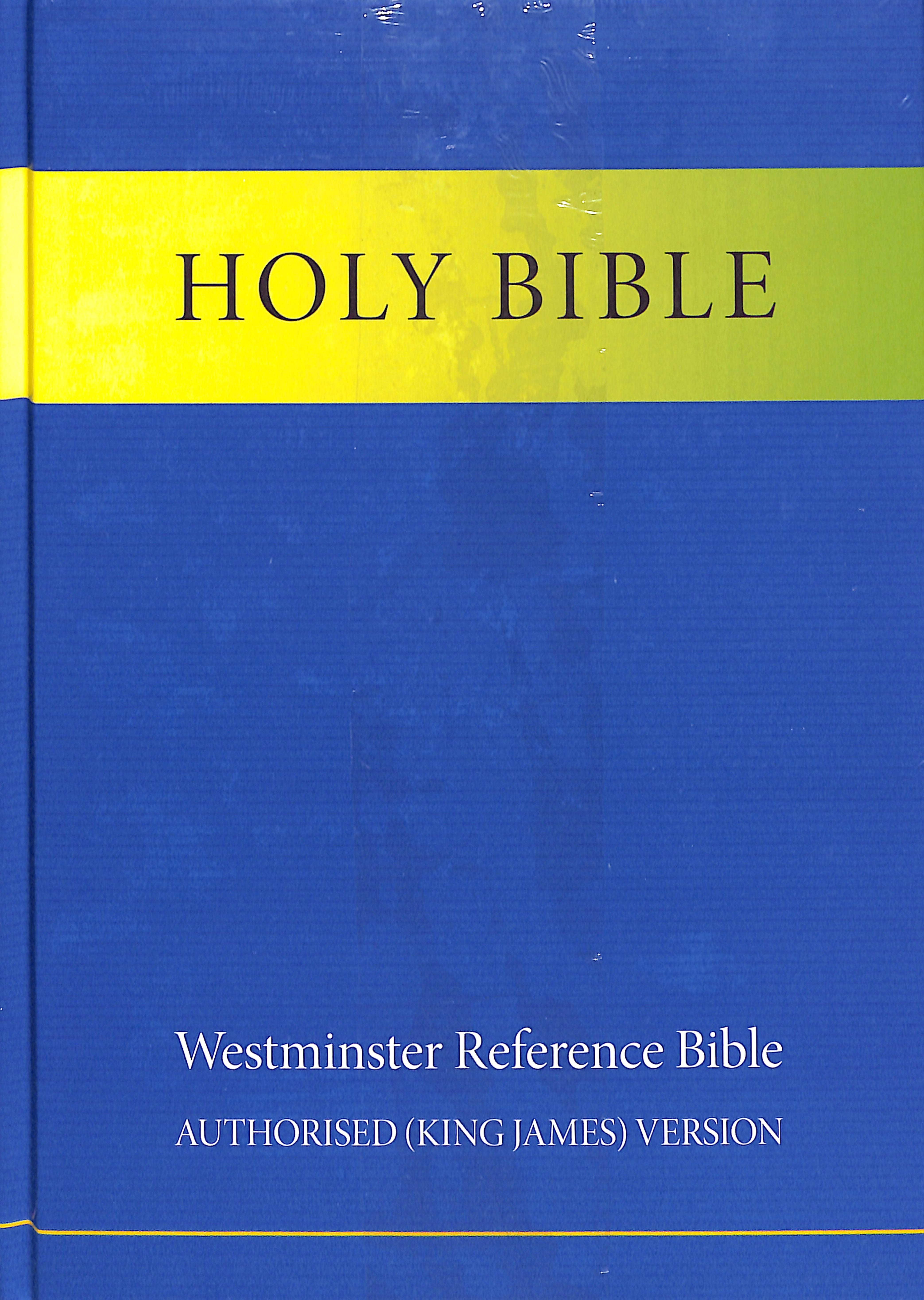 KJV Westminster Holy Bible Authorised Blue (Black Letter Edition)
