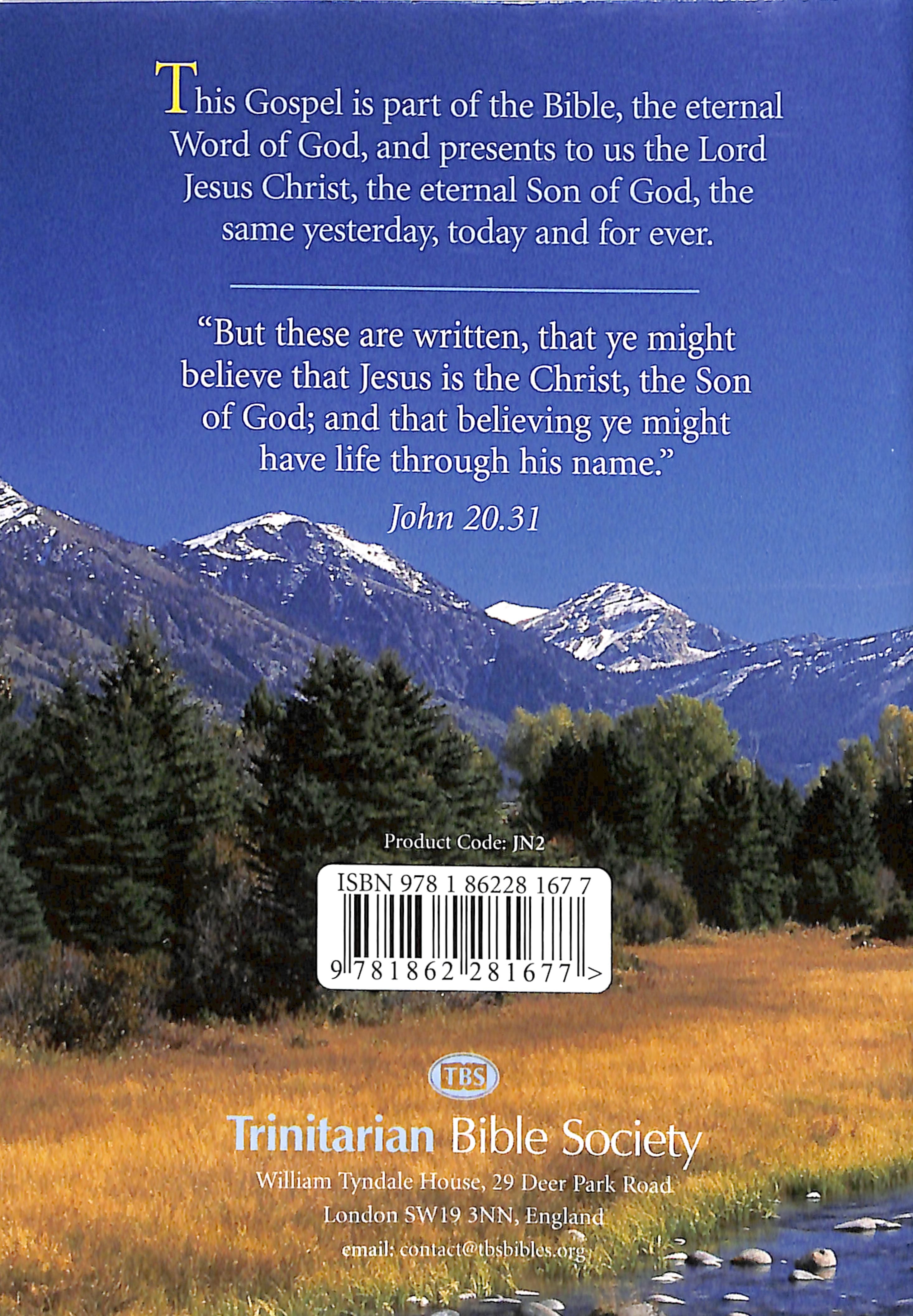KJV John's Gospel (Black Letter Edition)