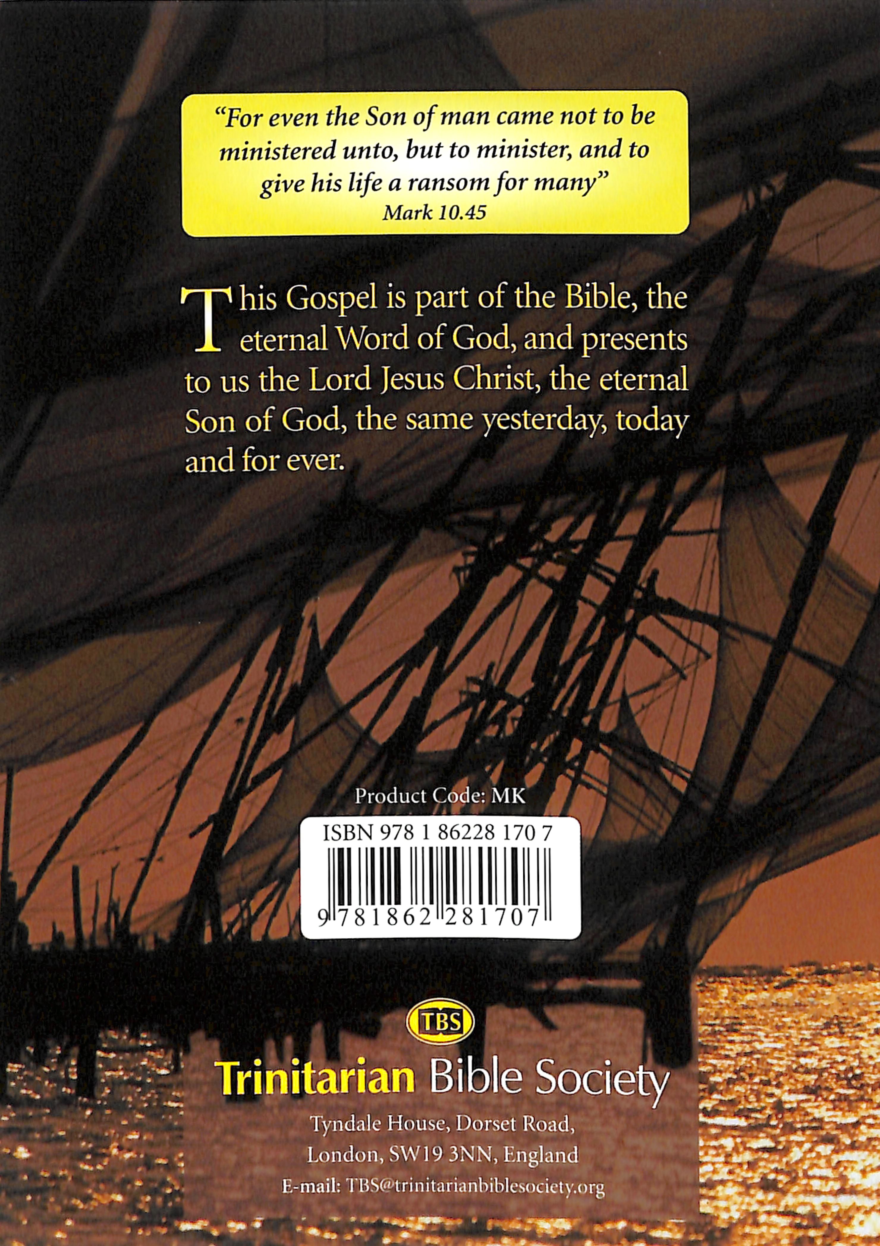 KJV Mark's Gospel (Black Letter Edition)