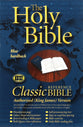 KJV Classic Reference Holy Bible Blue (Black Letter Edition)
