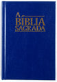 Portuguese TBS Almeida Corrigida Fiel Version Bible Blue (Brazil) (Black Letter Edition)