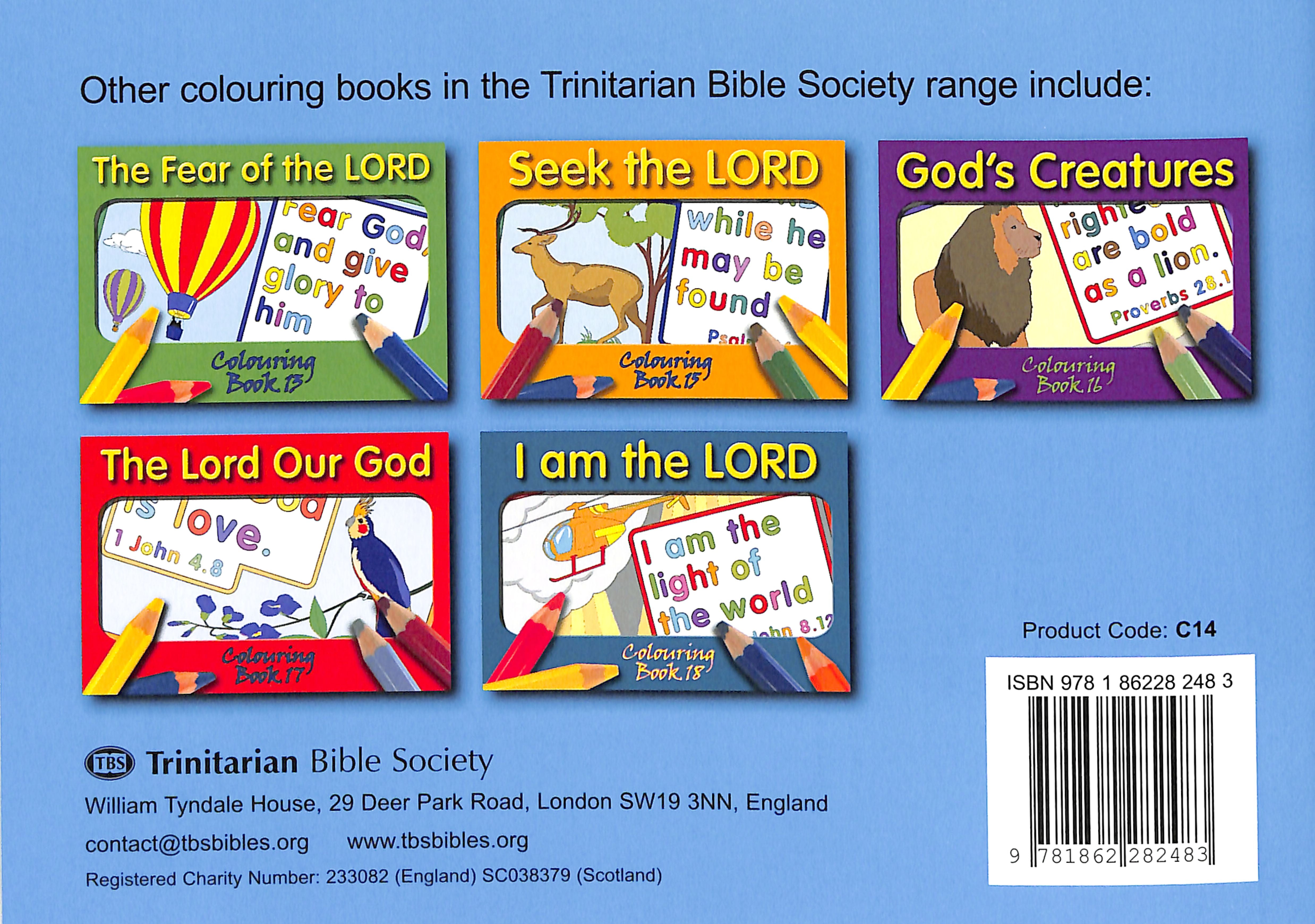 Word of God (#14 in Outline Texts For Colouring Series)