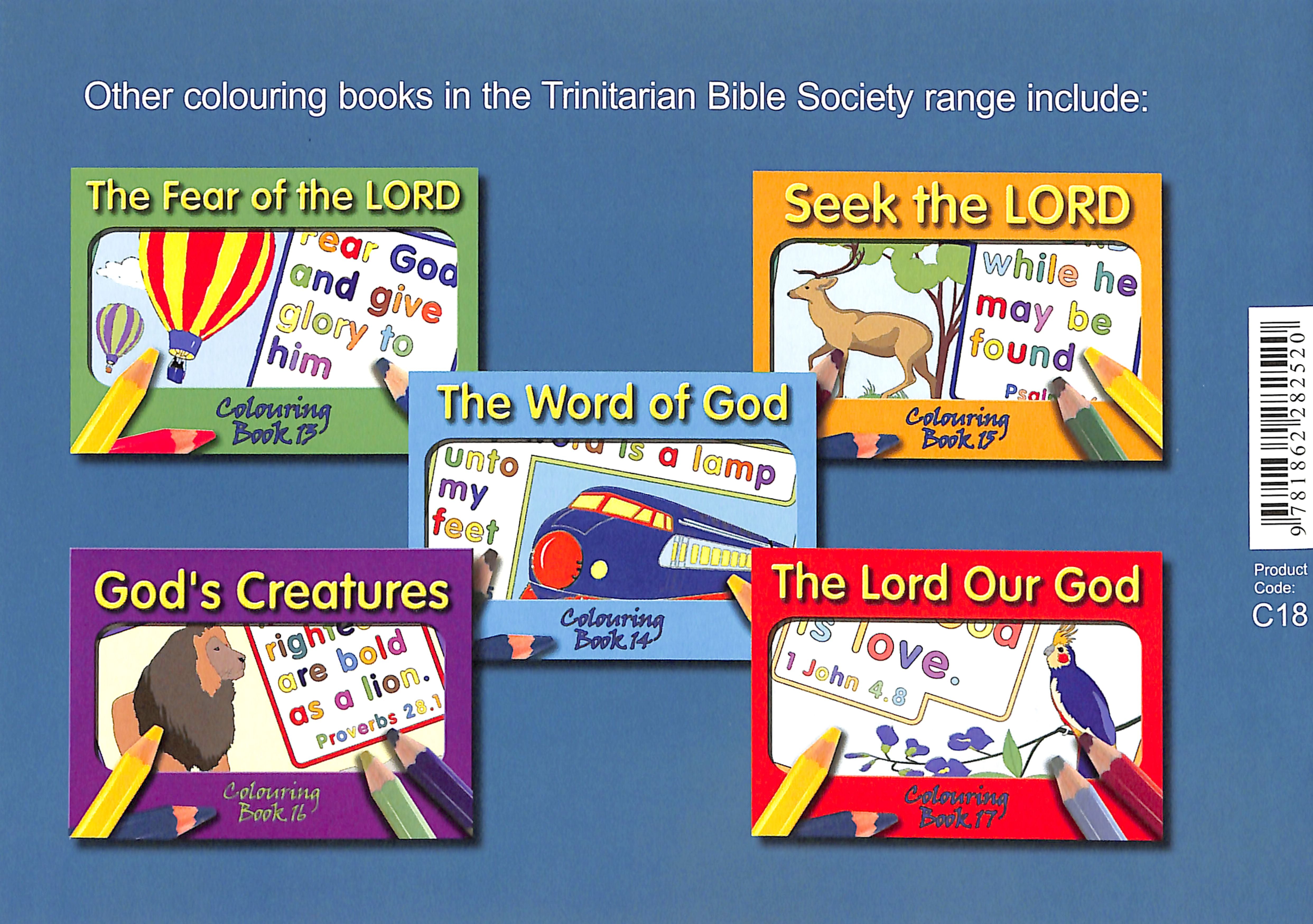 I Am the Lord (#18 in Outline Texts For Colouring Series)