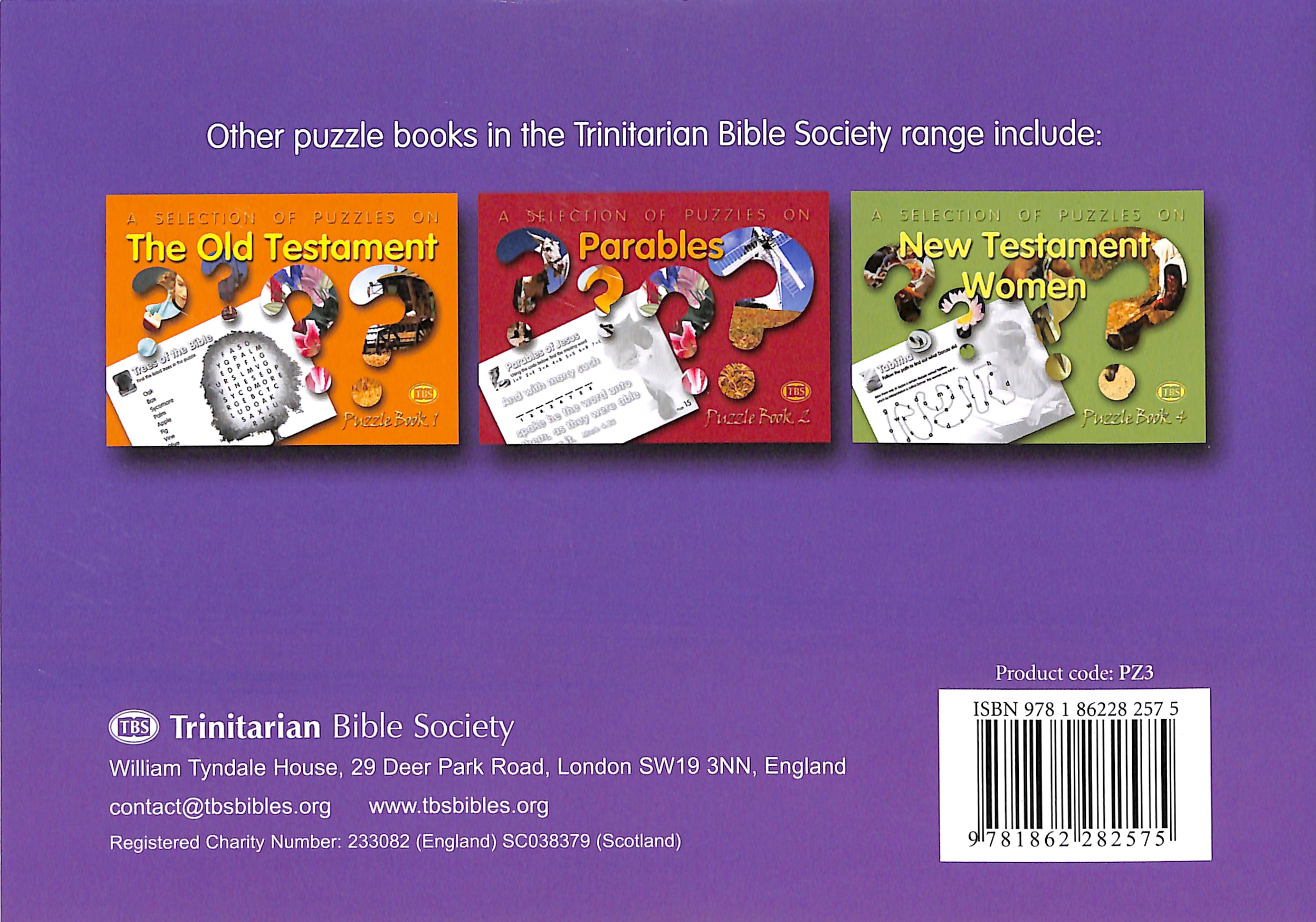 Puzzles on Genesis (#03 in Trinitarian Puzzle Book Series)