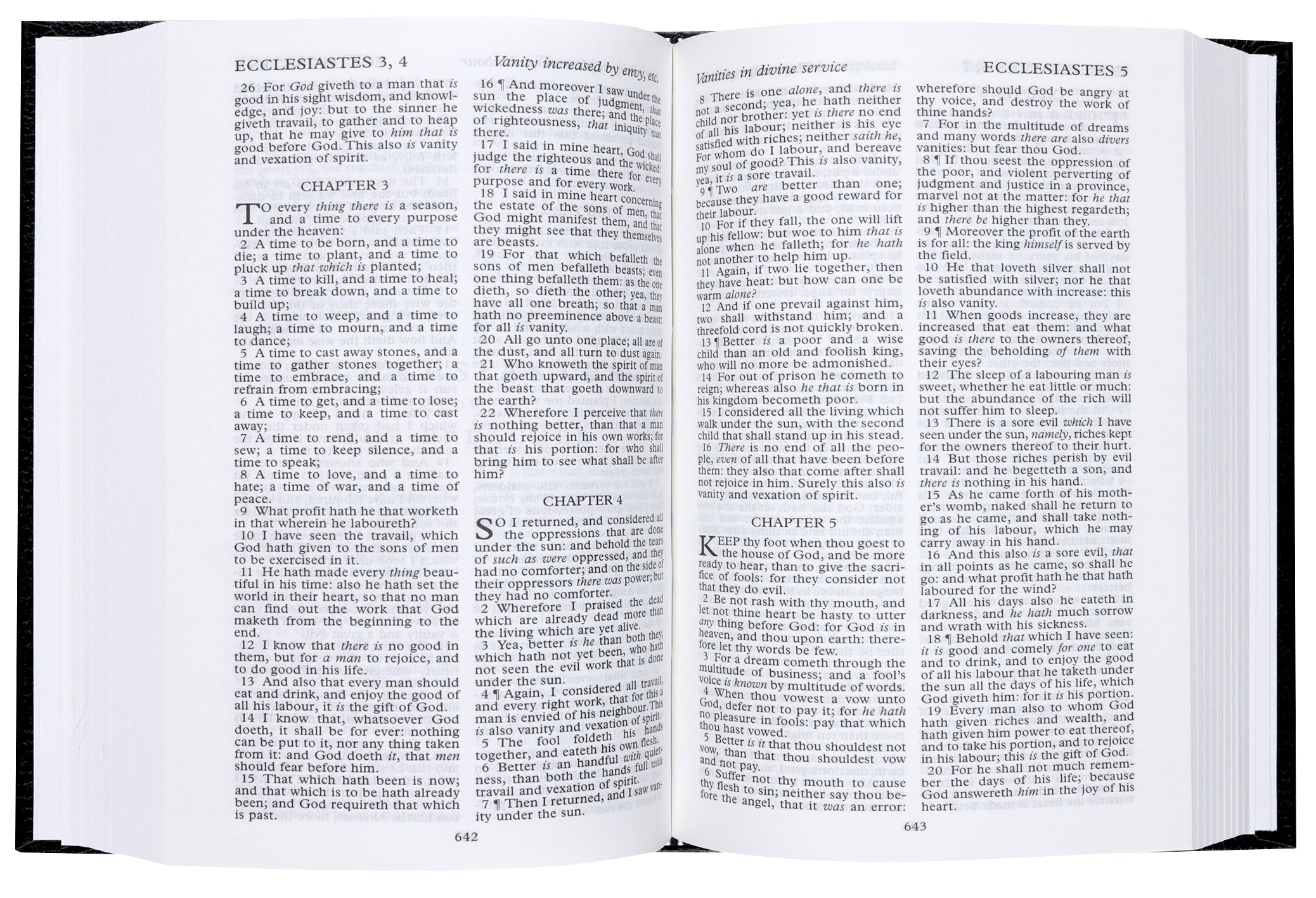 KJV Royal Ruby Holy Bible Compact Black (Black Letter Edition)