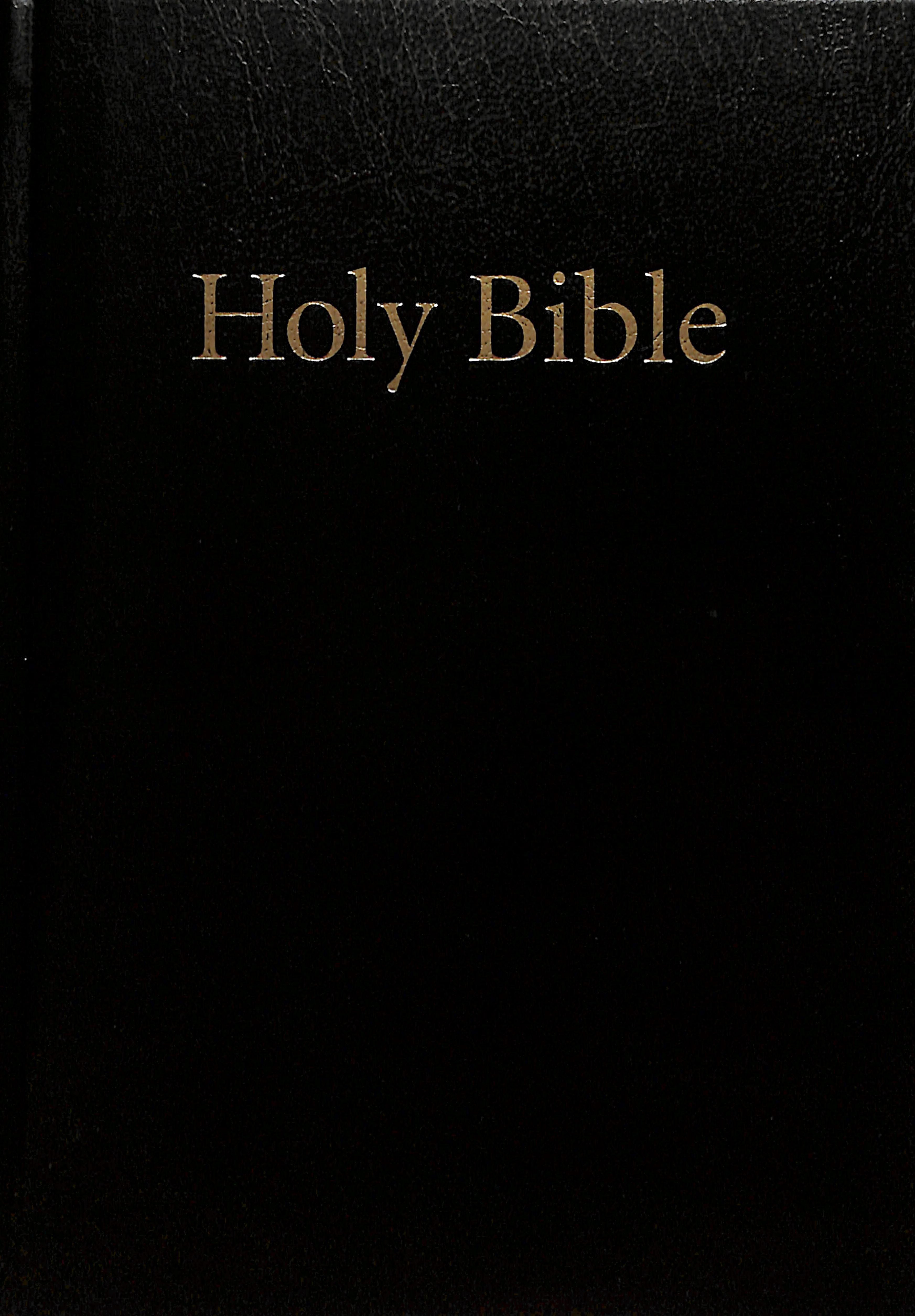 KJV Windsor Holy Bible Black Compact (Black Letter Edition)