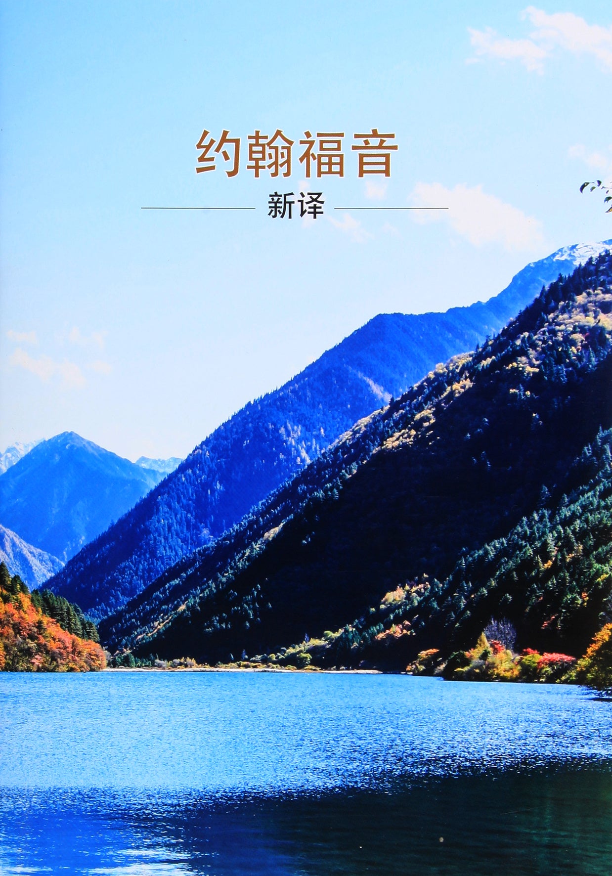 Chinese Gospel According to John (Simplified Script) (Black Letter Edition)