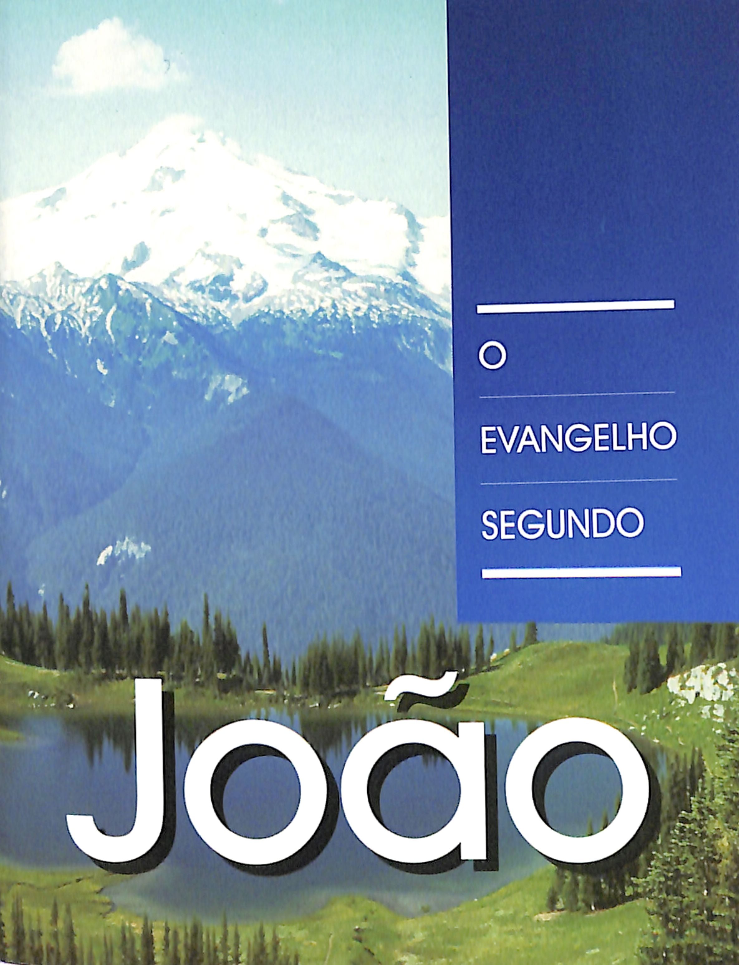 Portuguese TBS Almeida Corrigida Fiel Version Gospel According to John (Black Letter Edition)