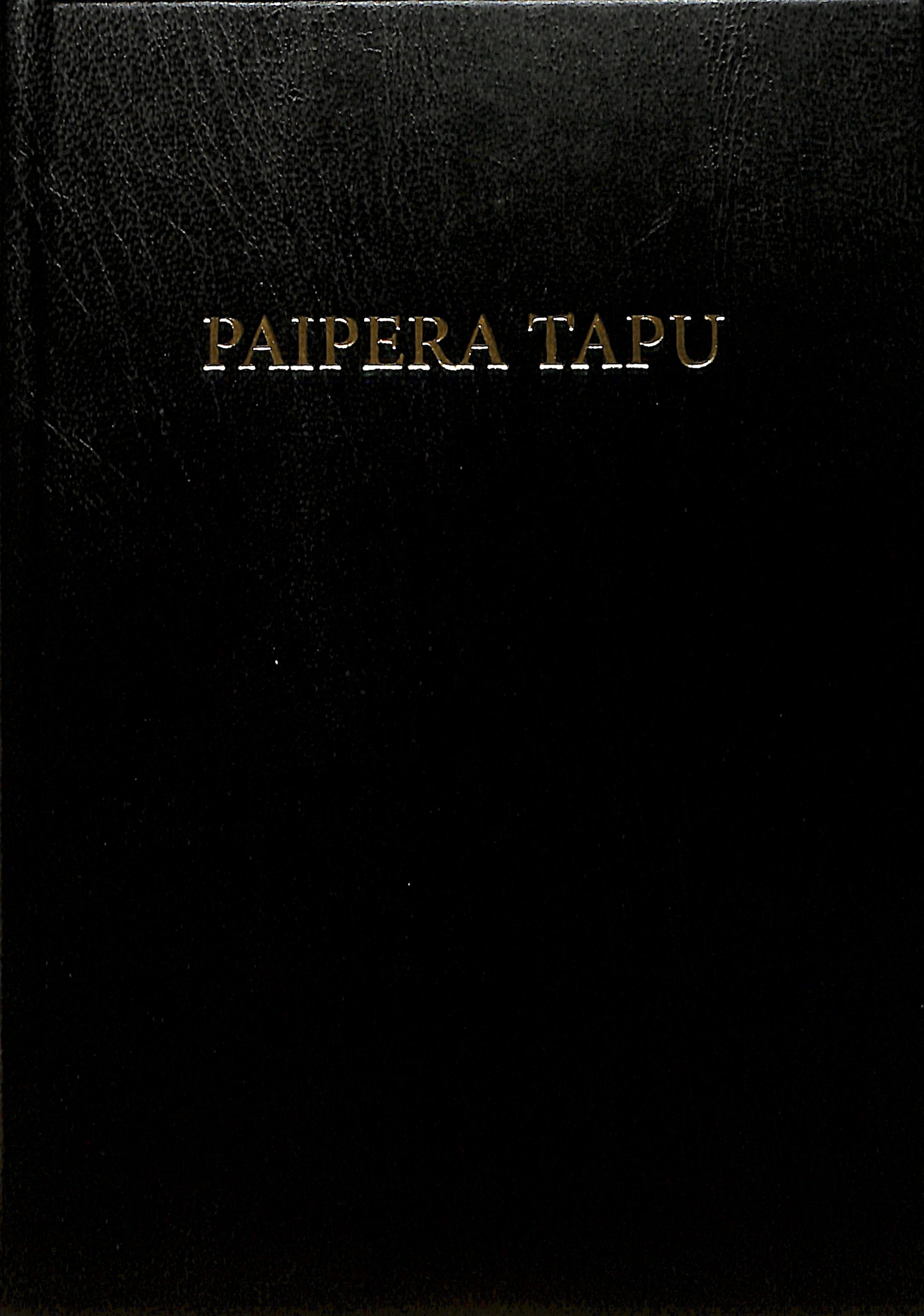 Maori TBS Revised 1868 Version Bible Black (Black Letter Edition)