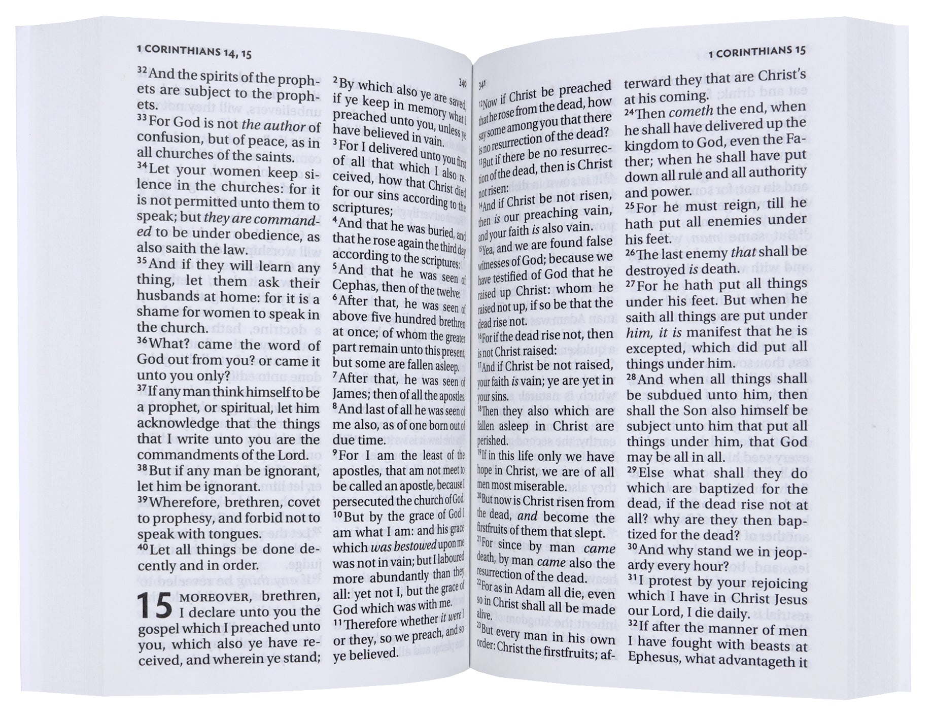 KJV Pocket New Testament and Psalms Blue Vinyl (Black Letter Edition)