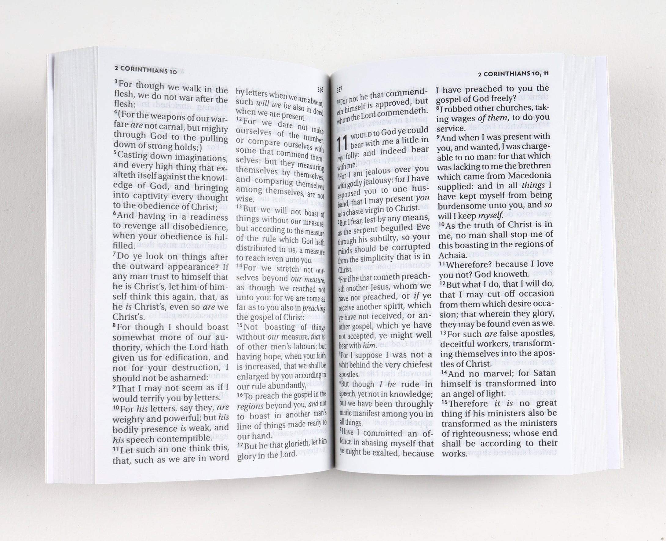 KJV Pocket New Testament and Psalms Red Vinyl (Black Letter Edition)