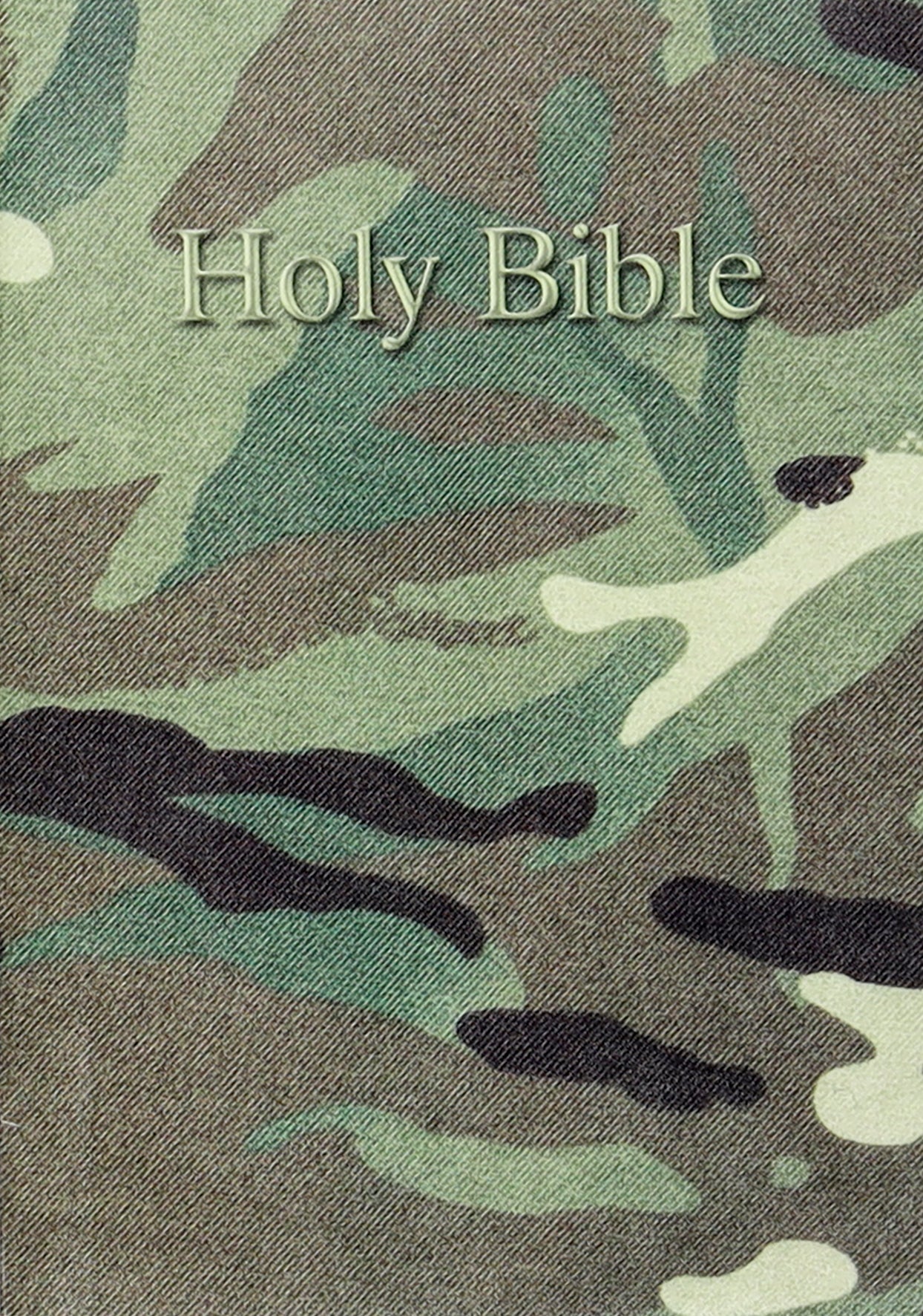KJV Pocket Reference Bible Camouflage (Black Letter Edition)