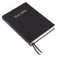 KJV Large Print Windsor Text Bible Black (Black Letter Edition)
