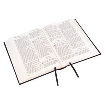 KJV Large Print Windsor Text Bible Black (Black Letter Edition)